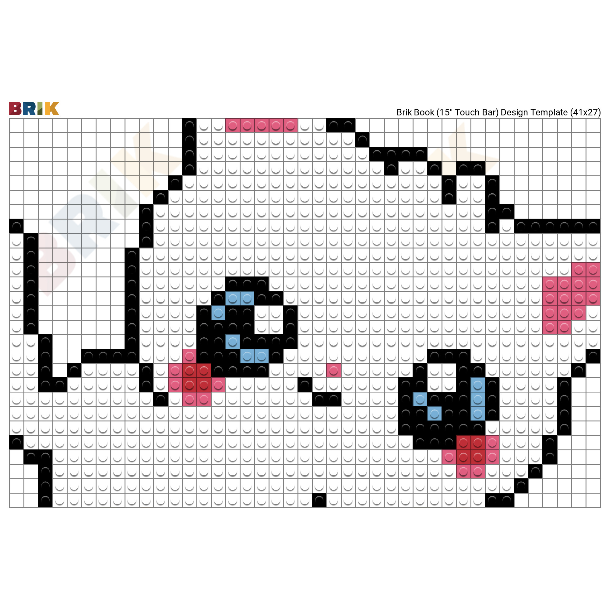 Kitten Pixel Art – BRIK