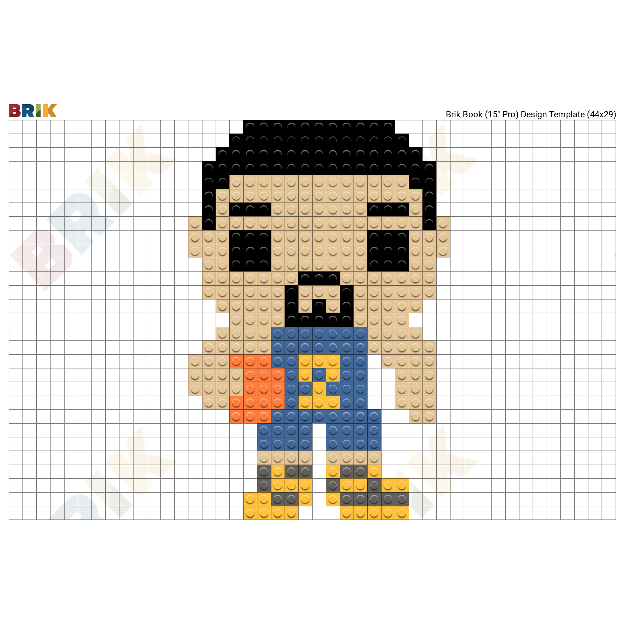 Klay Thompson Pixel Art – BRIK