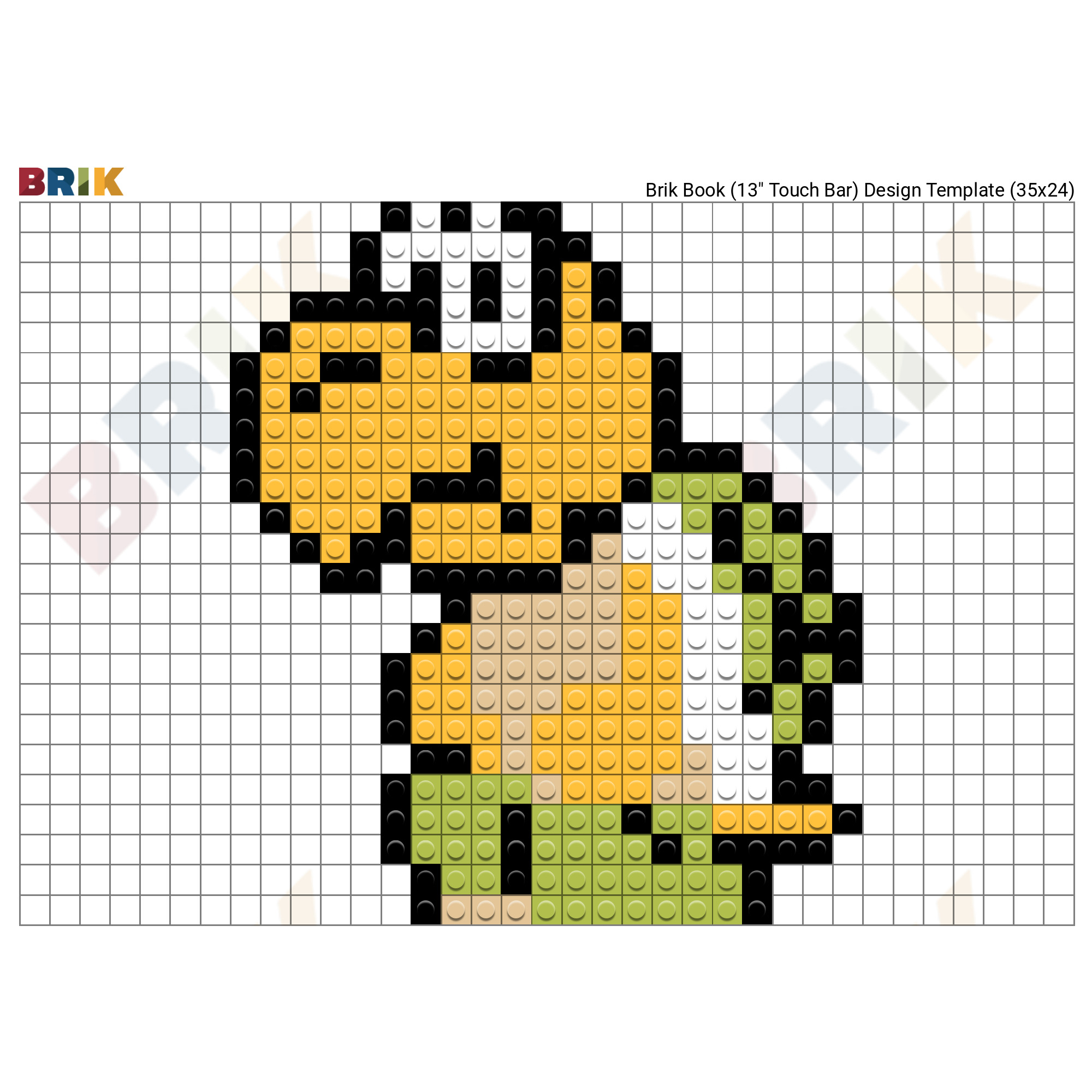 Koopa Troopa Pixel Art Brik