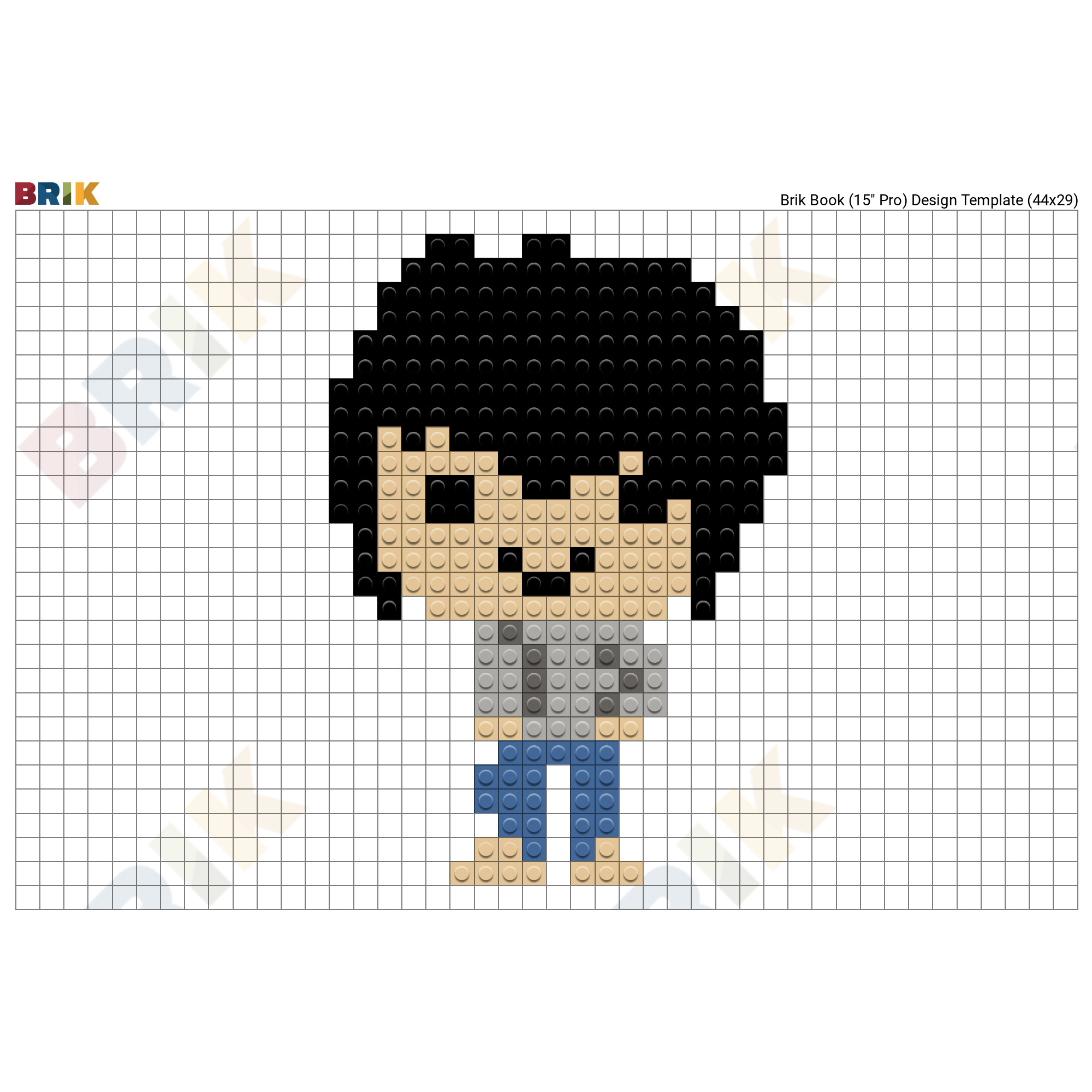 Ryuk Pixel Art – BRIK