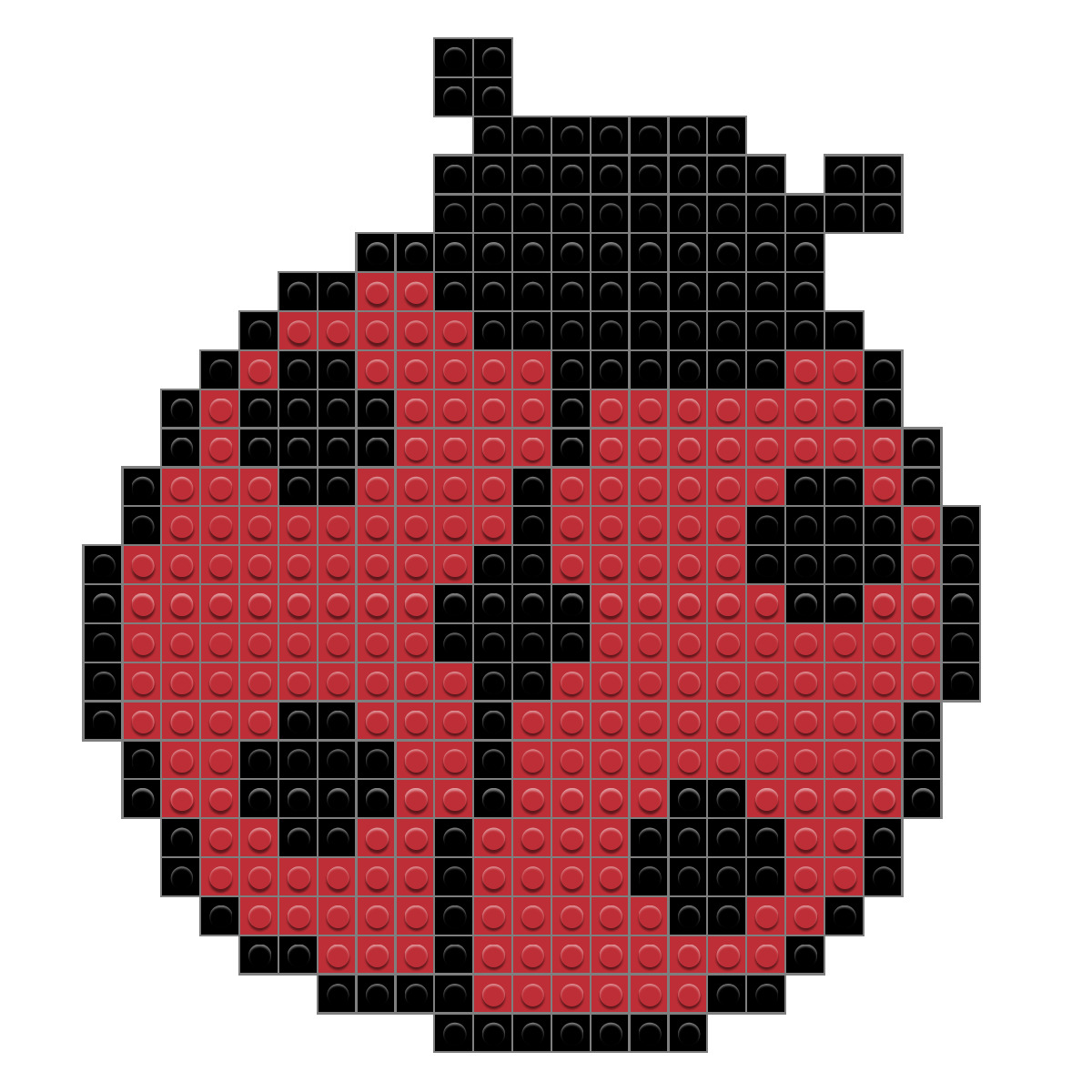 Ladybug-Torre Eiffel// Pixel art by Conpixel on DeviantArt