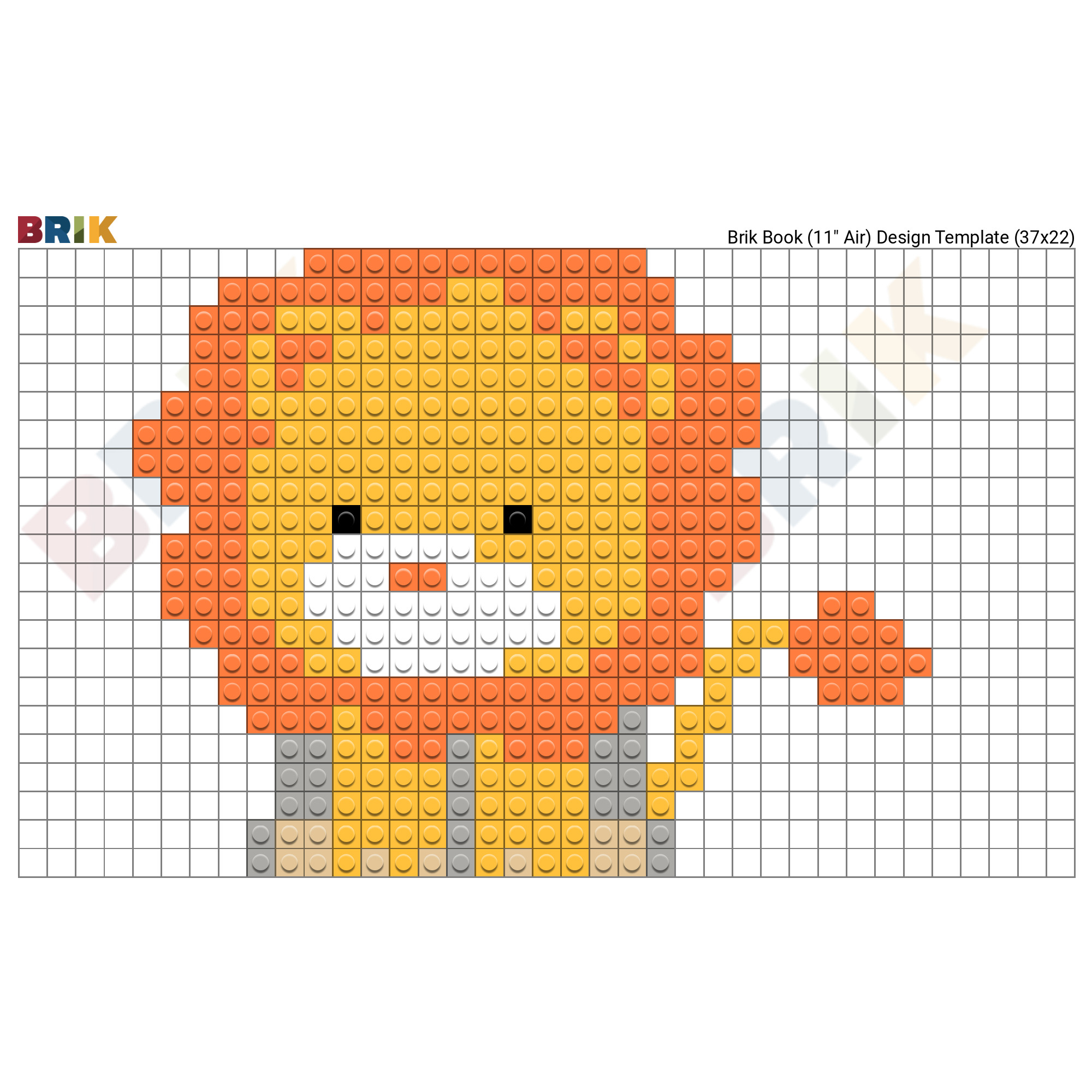 Pixel Art Facile Lion - Pixel Art Grid Gallery
