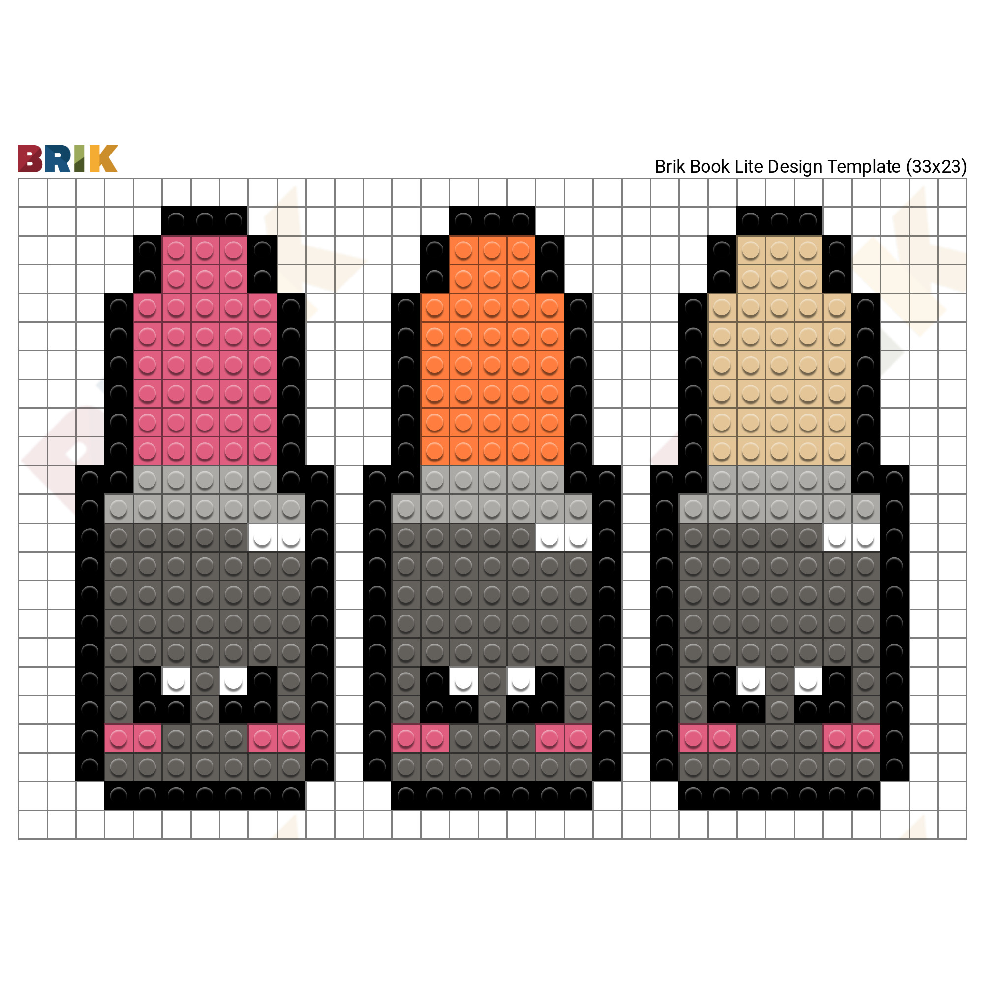 Lipstick Pixel Art – BRIK