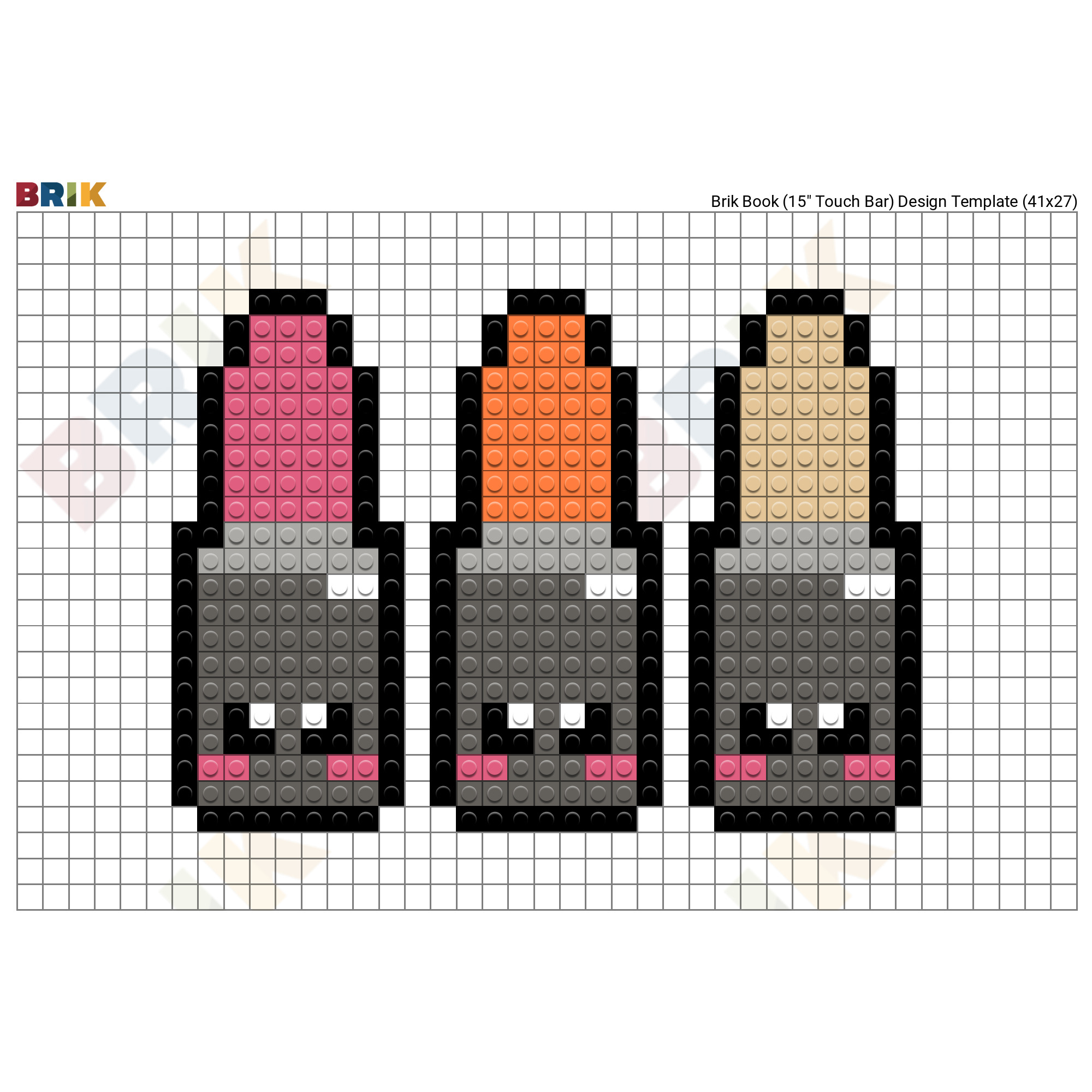 Lipstick Pixel Art – BRIK