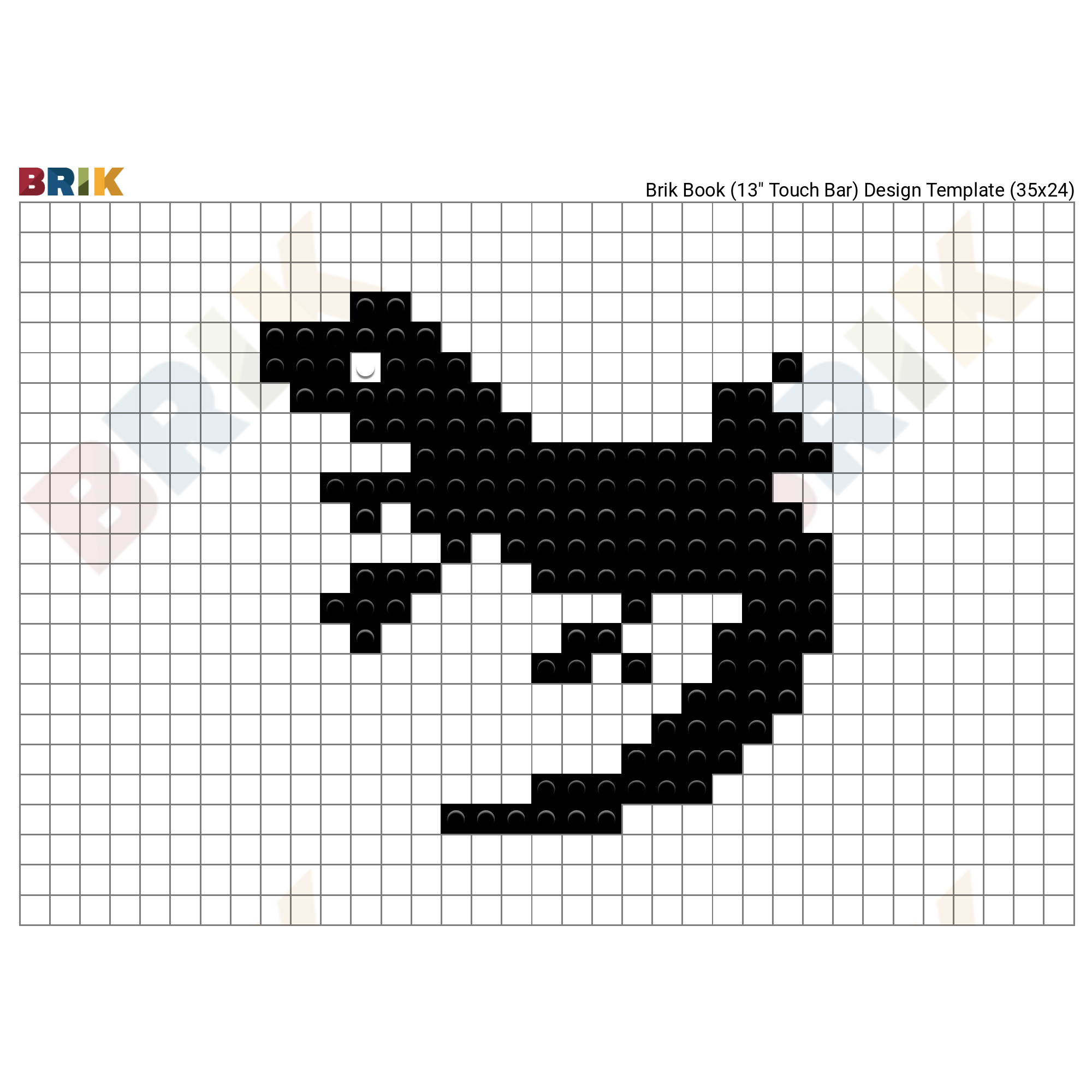 Lizard Pixel Art – BRIK