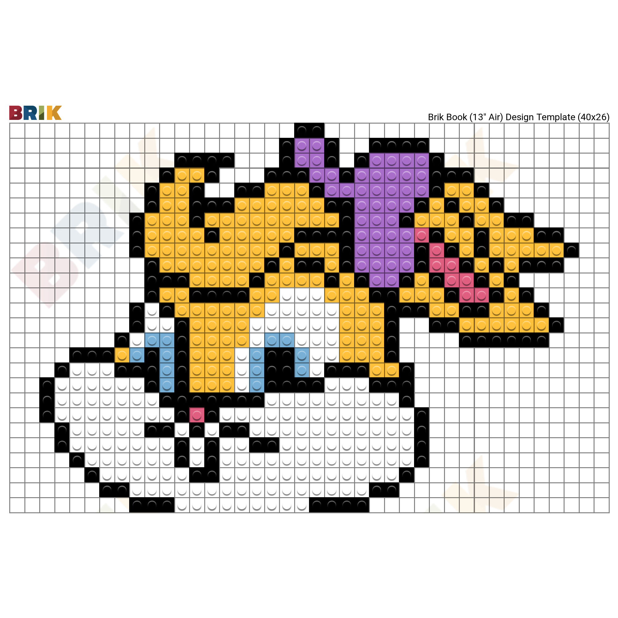 Lola Bunny Pixel Art – BRIK