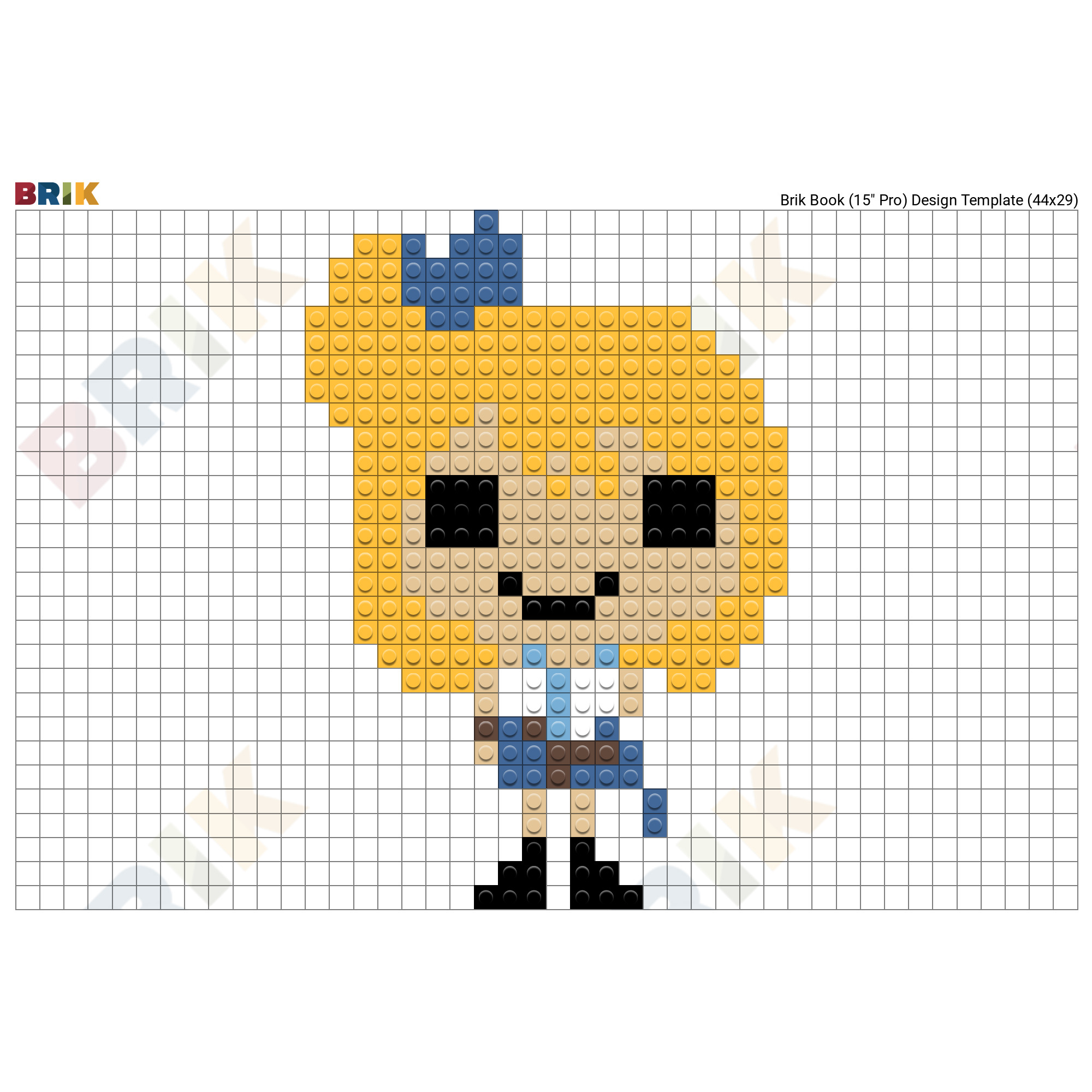 Lucy Heartfilia Pixel Art – BRIK