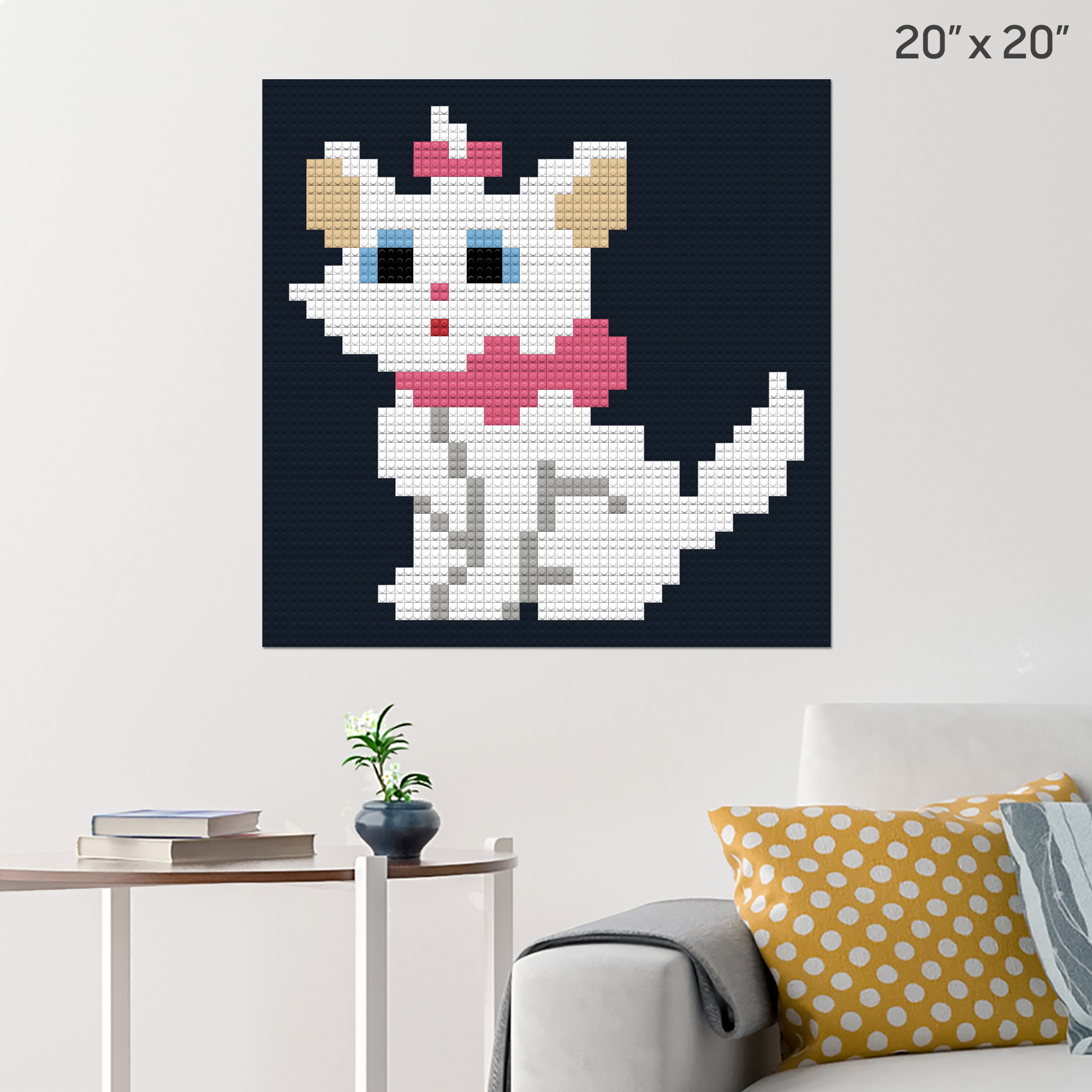 Perler 32x32 Marie and a Small Pixel Art Update.