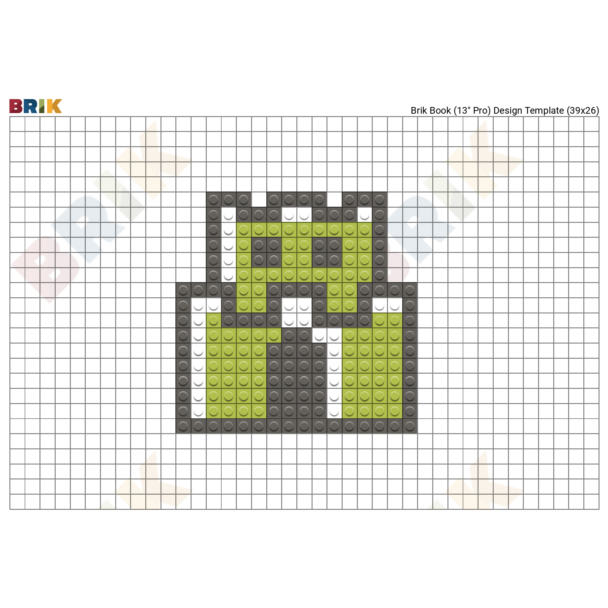 Mario Castle Pixel Art Brik