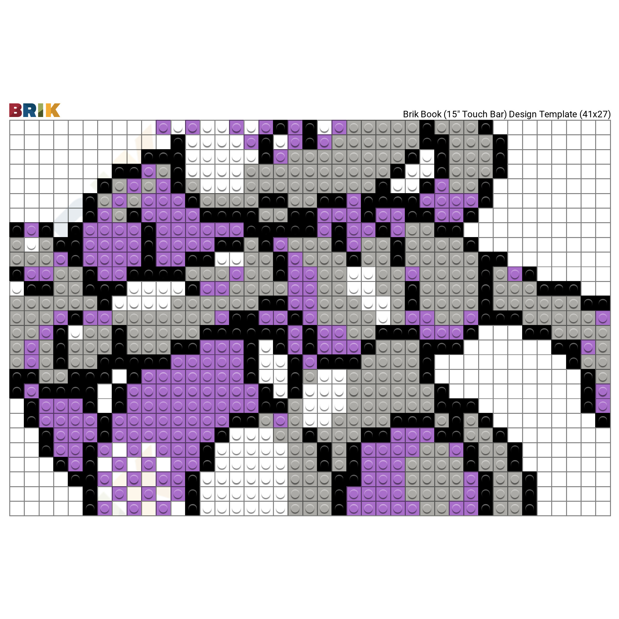 Pixel Art Pokémon Lunala
