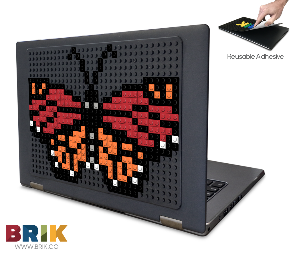 Monarch Butterfly Pixel Art – BRIK