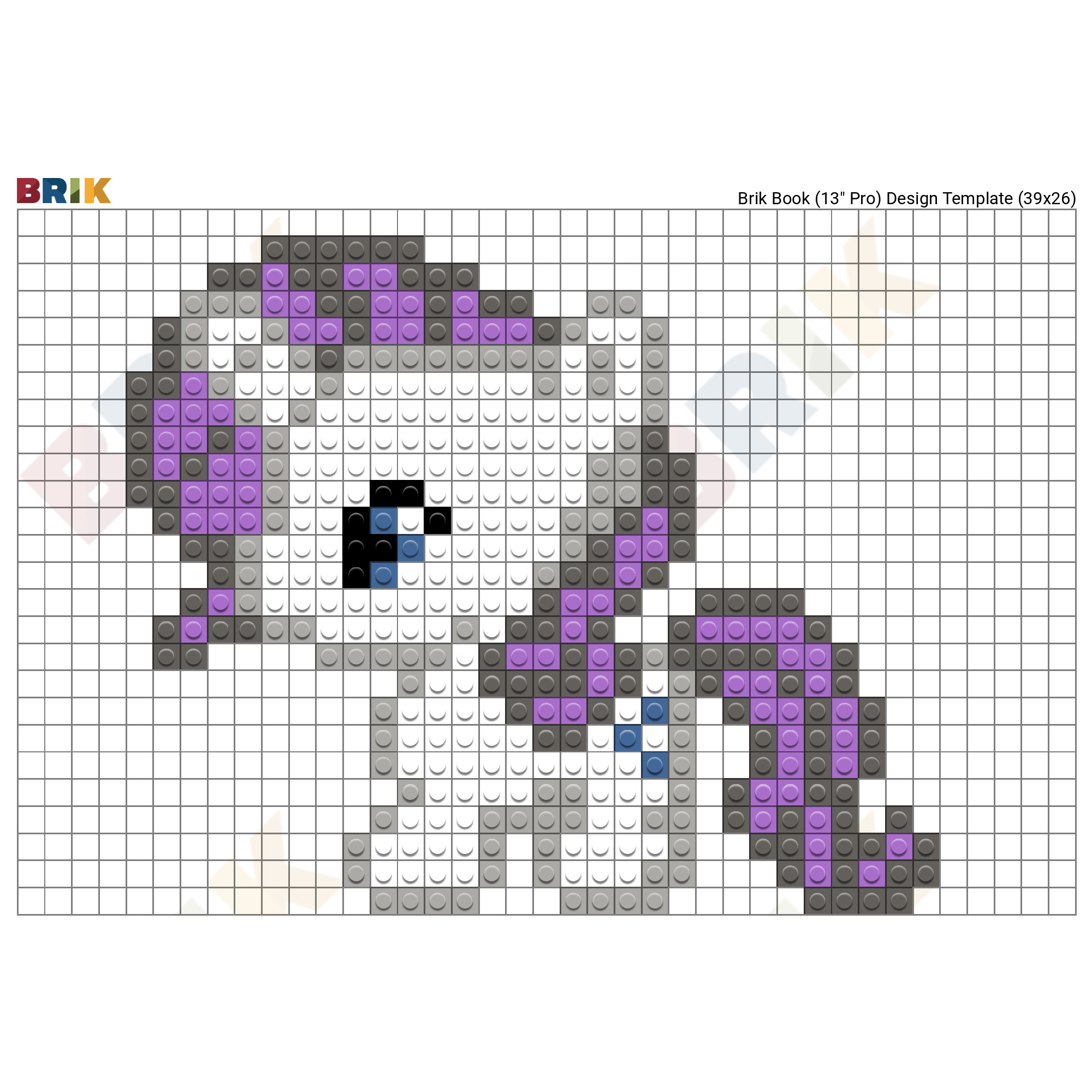 my little pony pixel art templates easy