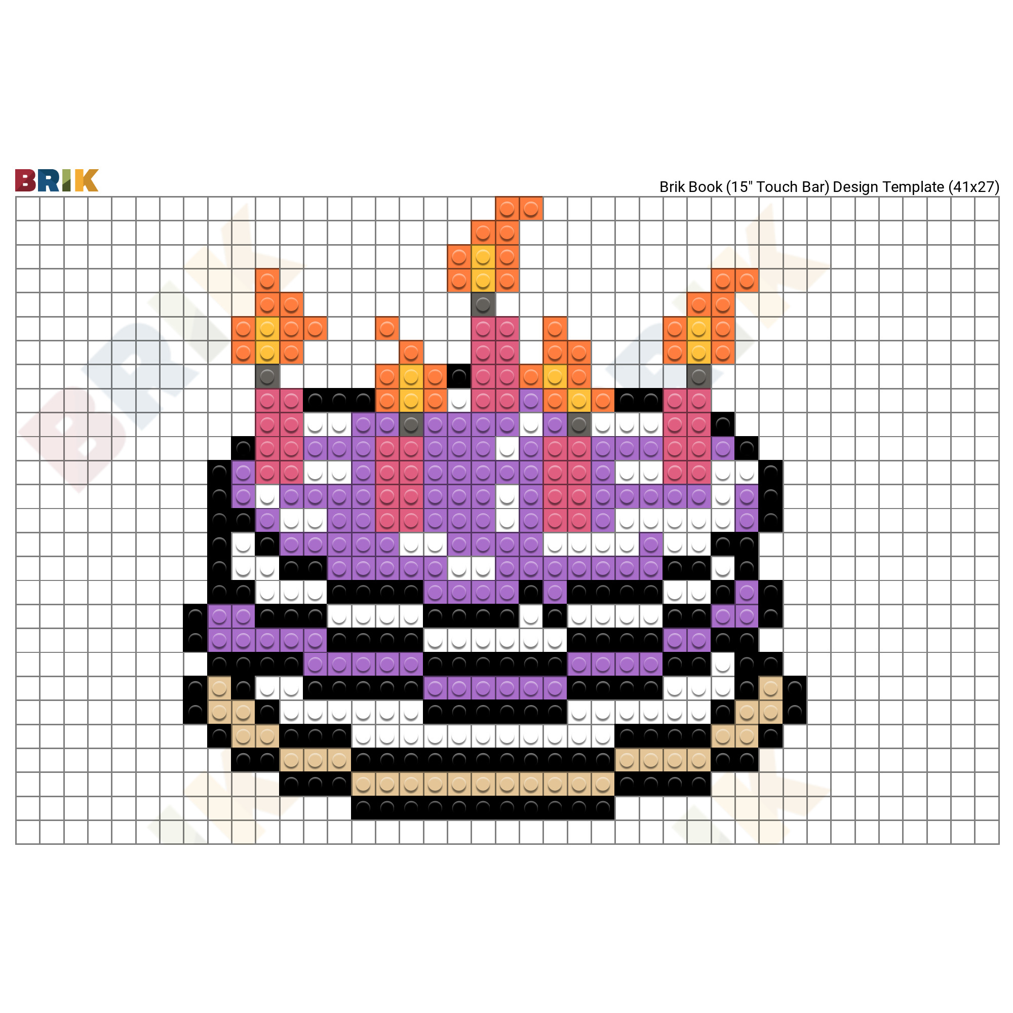 National Cake Day Pixel Art Brik