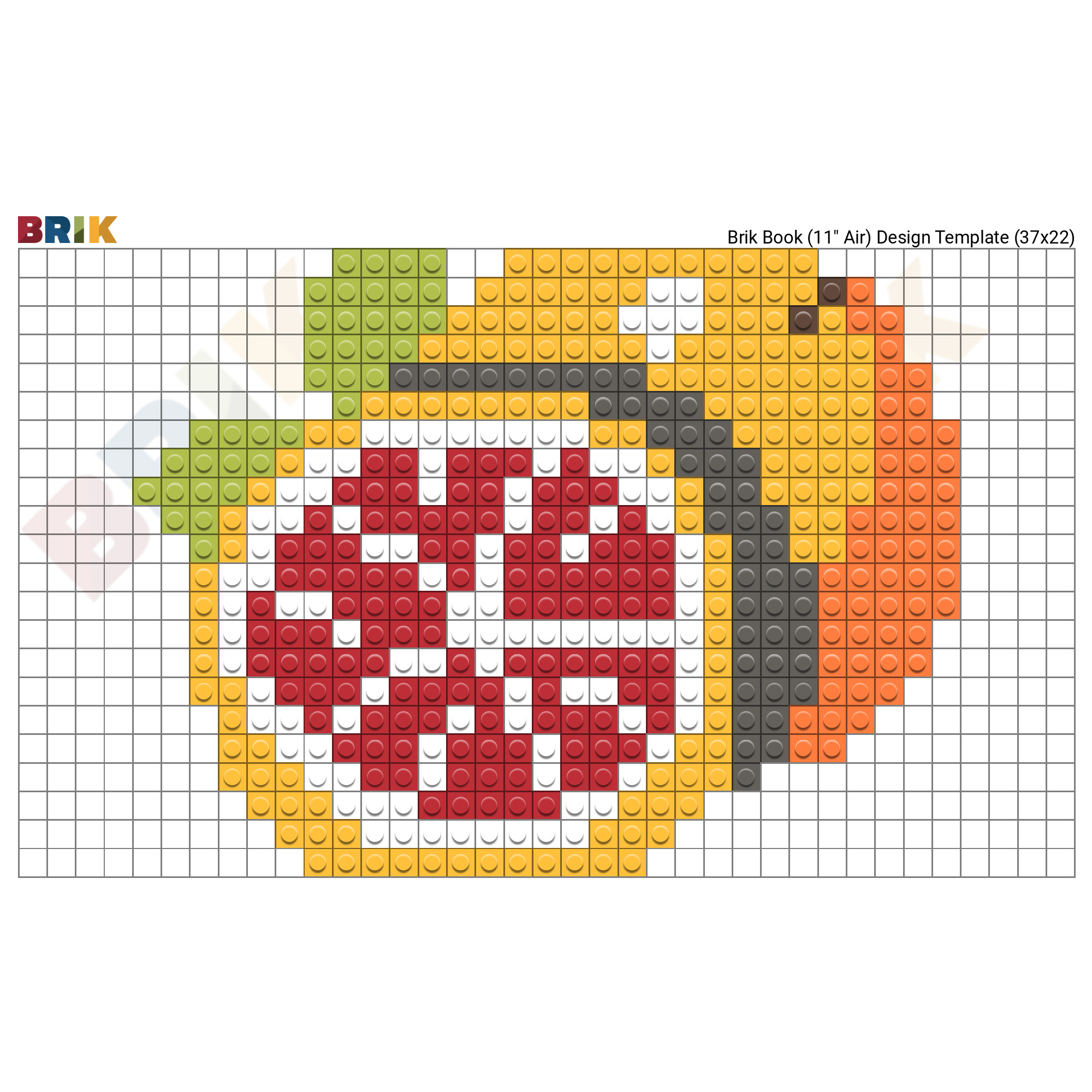 Fruit Pixel Art Graphic by Chanthimanartwork · Creative Fabrica