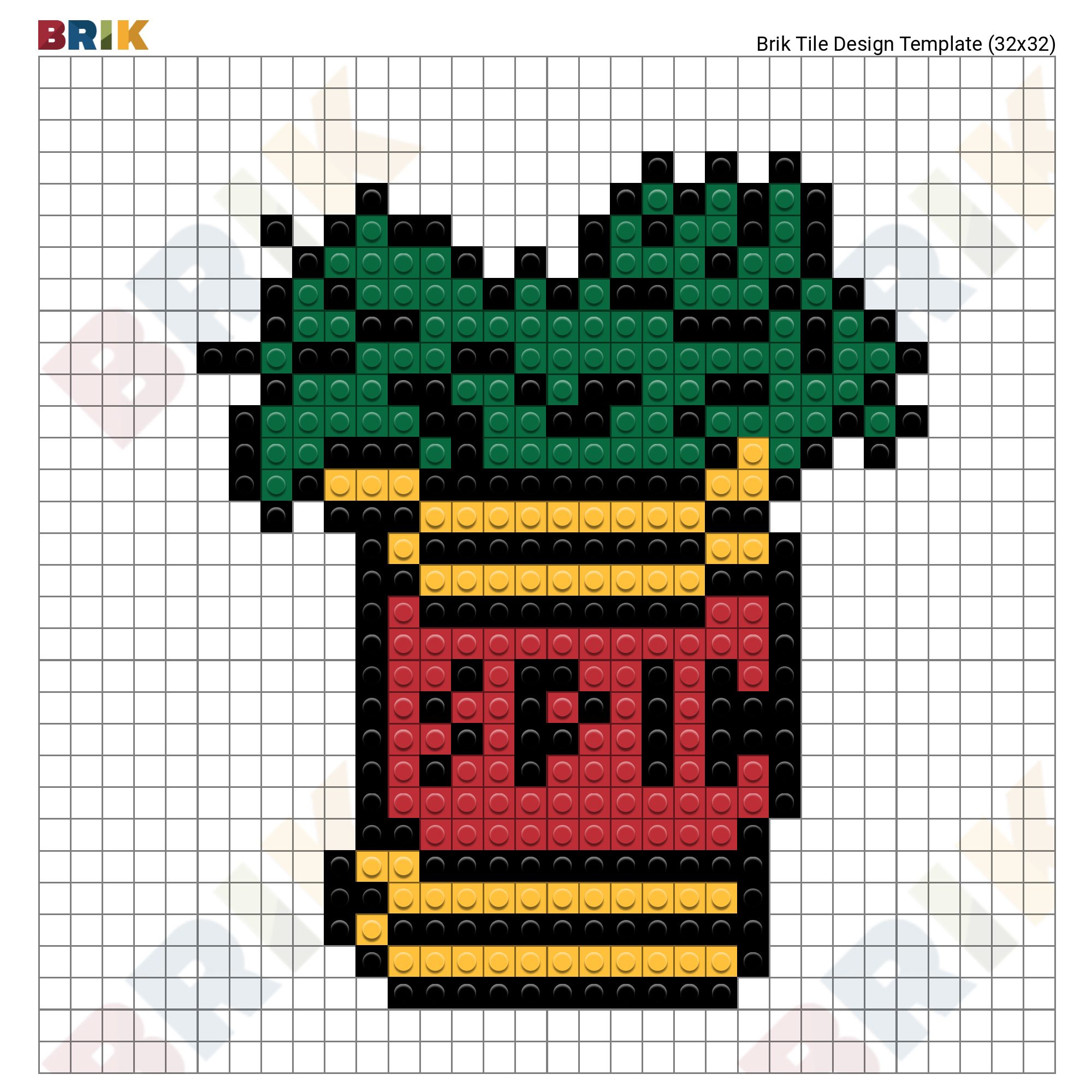 National Spinach Day Pixel Art – BRIK