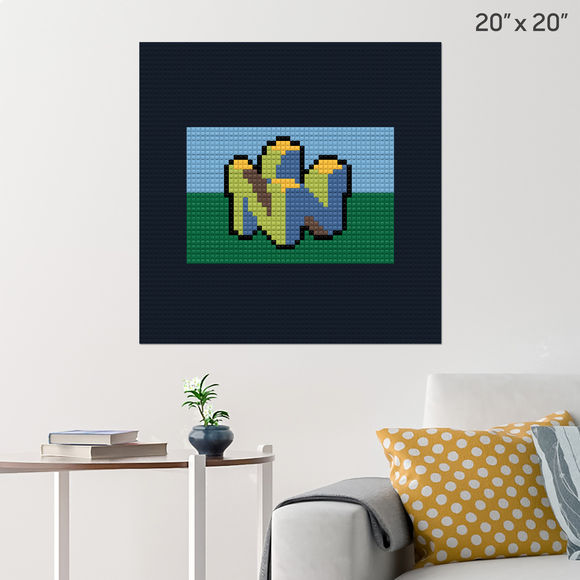 Nintendo 64 Logo Pixel Art Brik