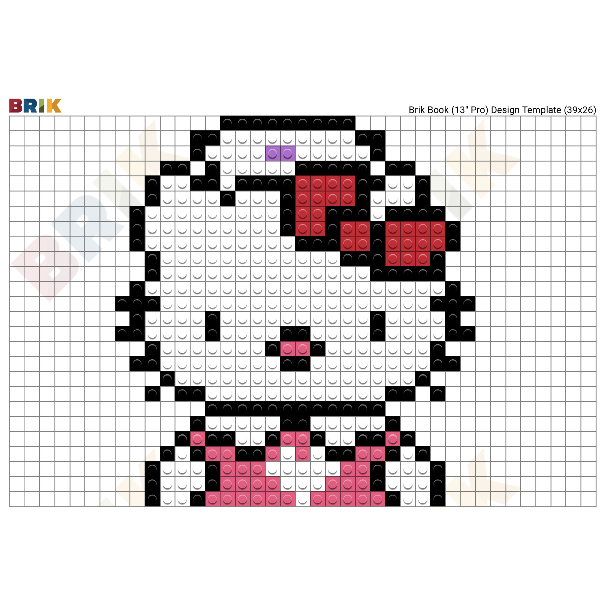 Kitten Pixel Art – BRIK