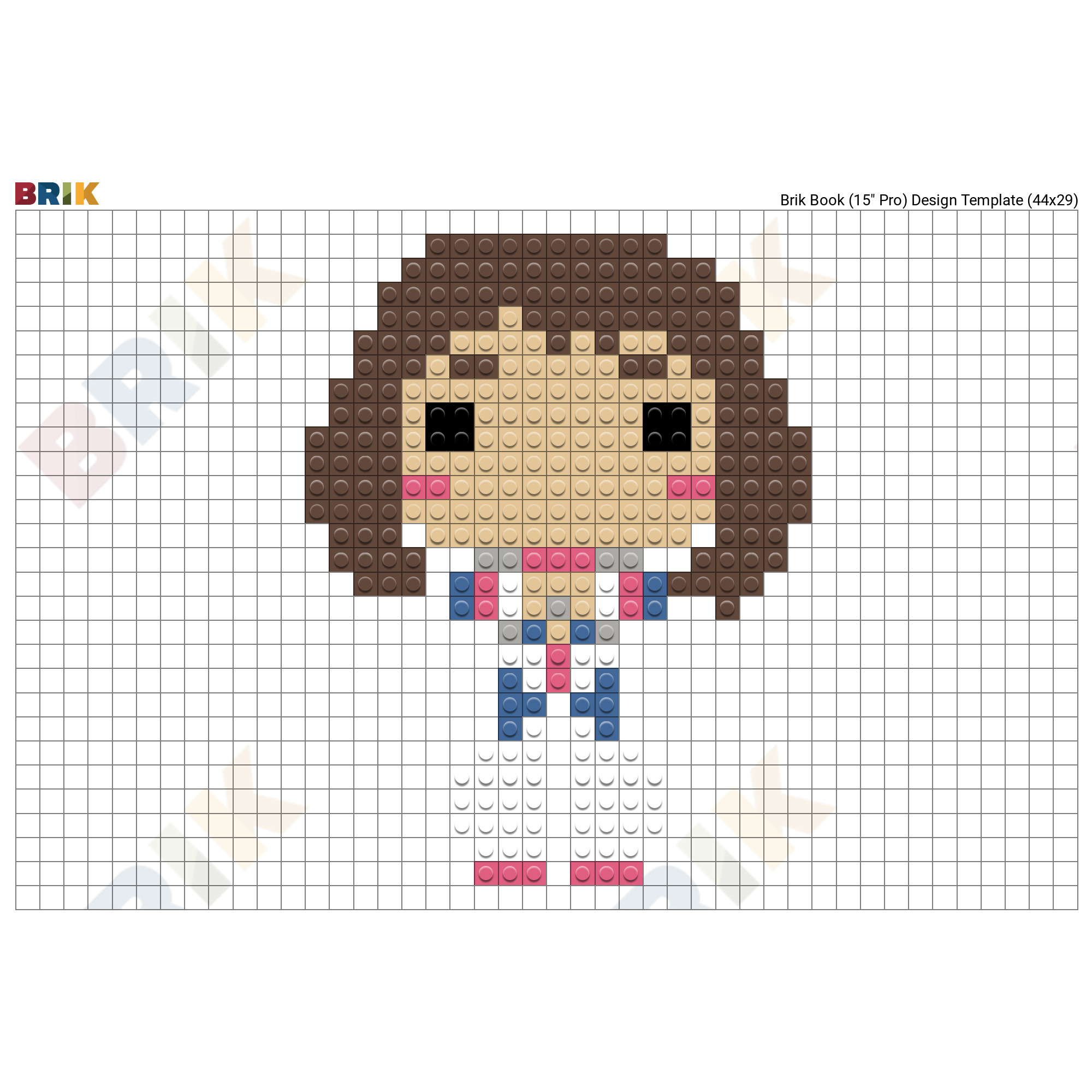 Pixel Art My Hero Academia Facile Ochaco Pixel Art – BRIK