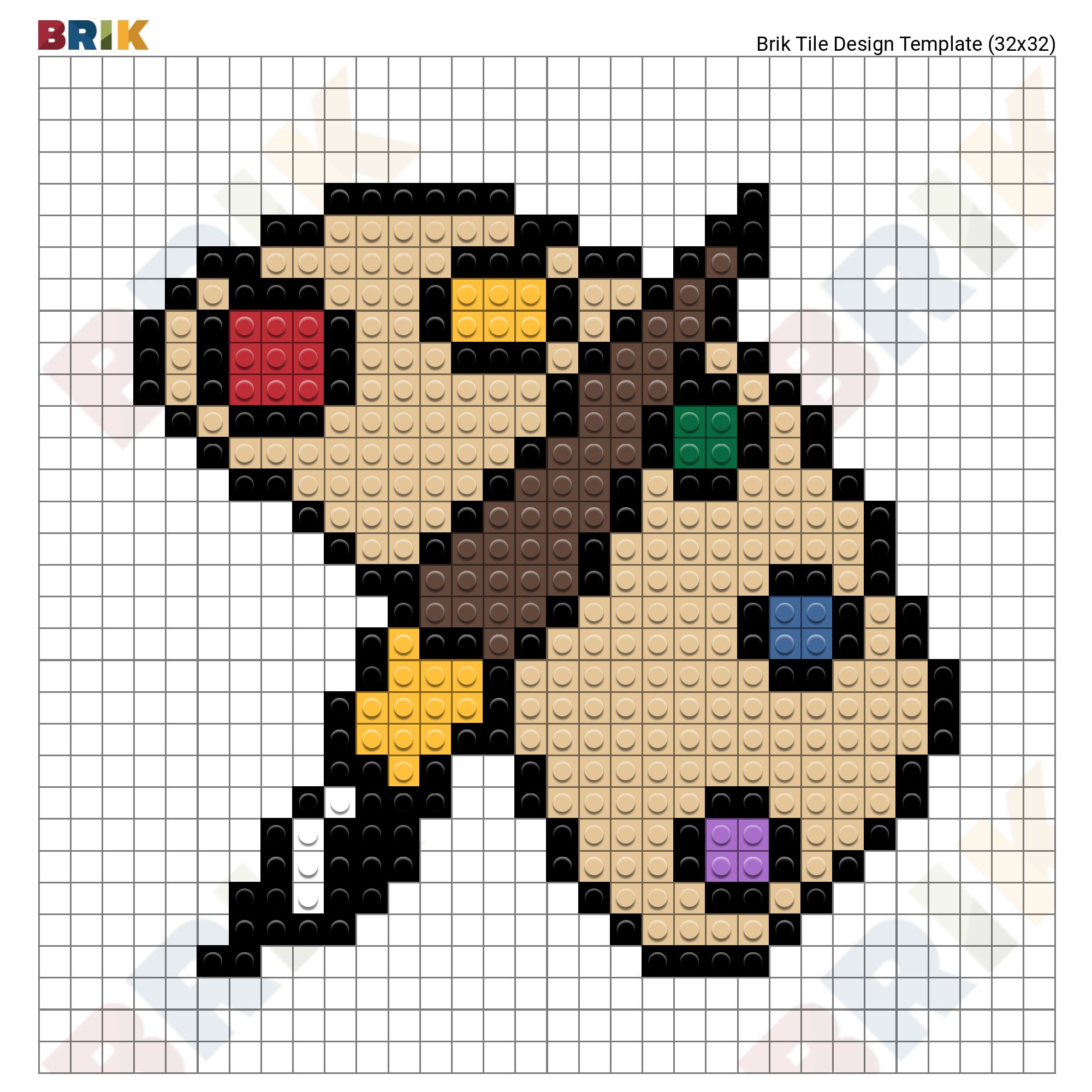 Pixel Art: Making Link 32x32 sprites (Hama palette) 