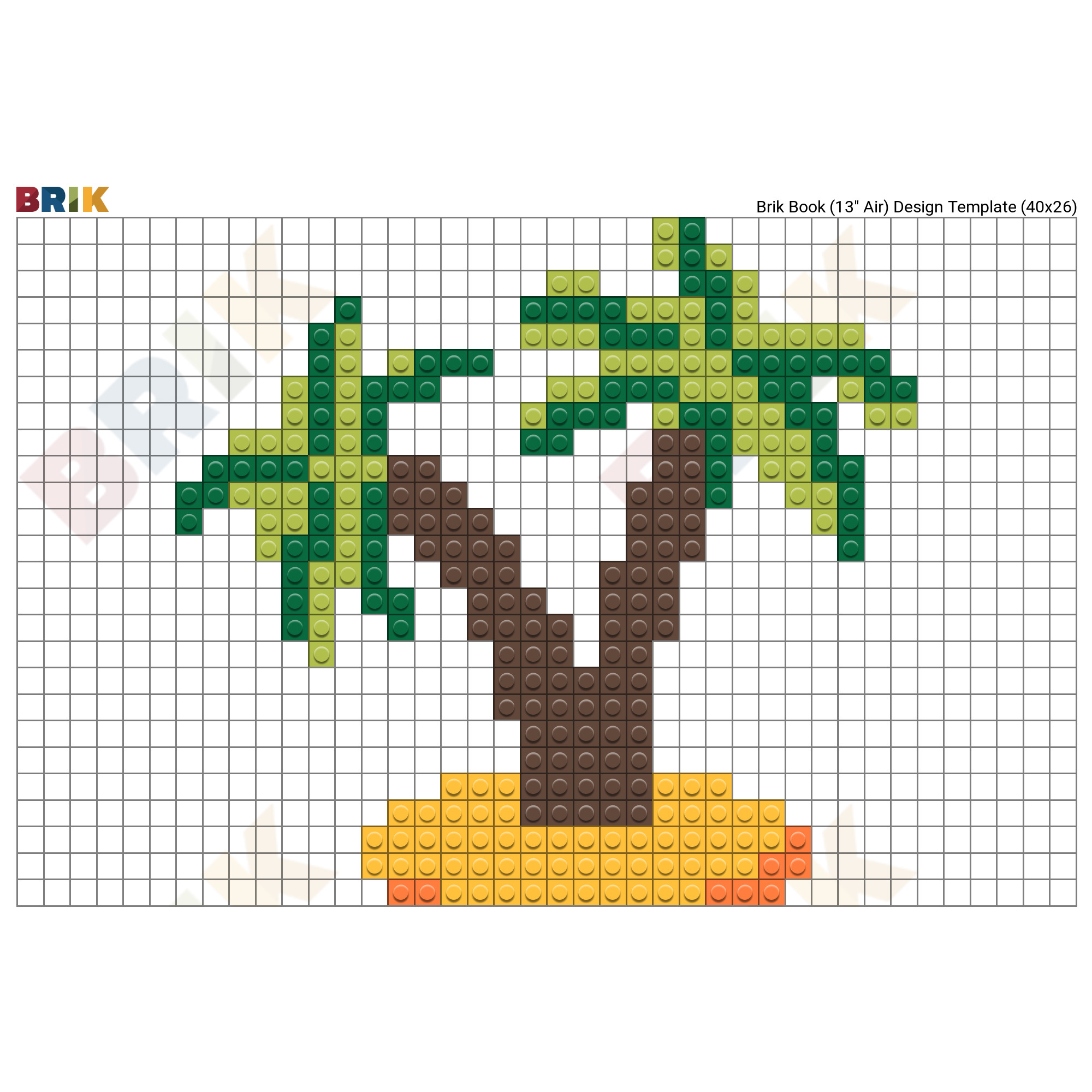 plant & palm 16 , 32 Pixel by Graph Script Dev