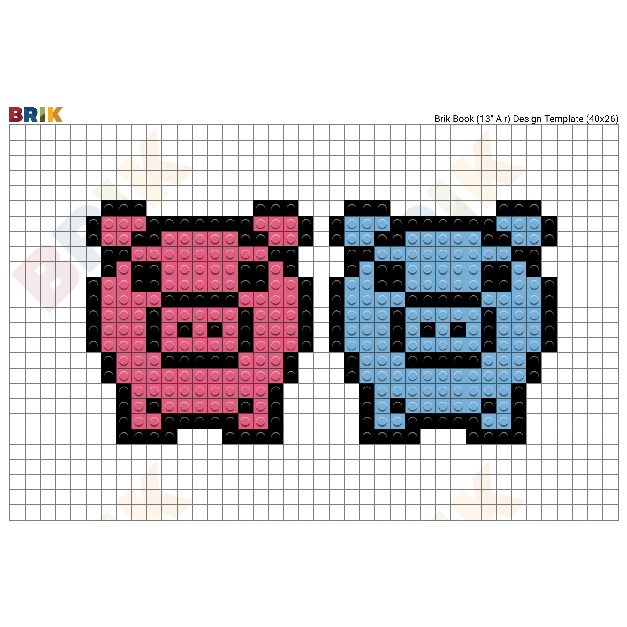 Pigs Pixel Art Brik