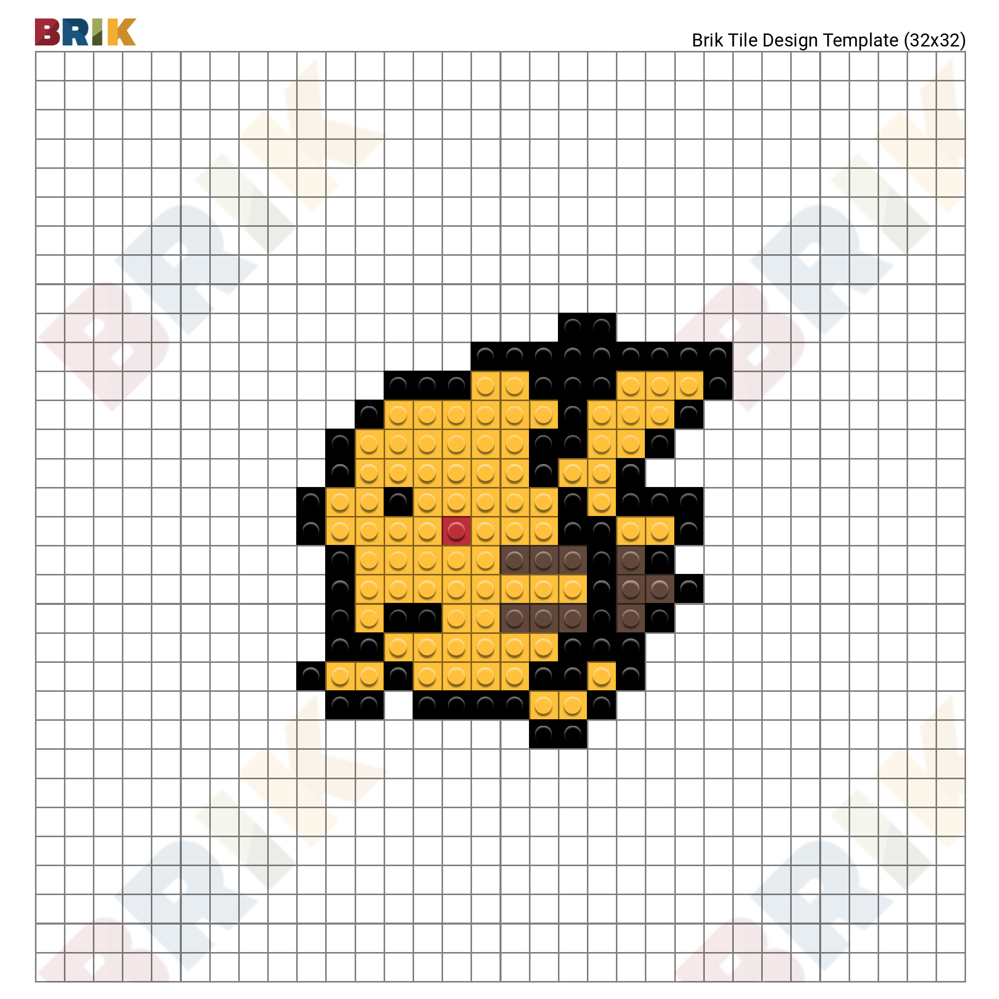 Pixilart - 32x32 pikachu by Willucario