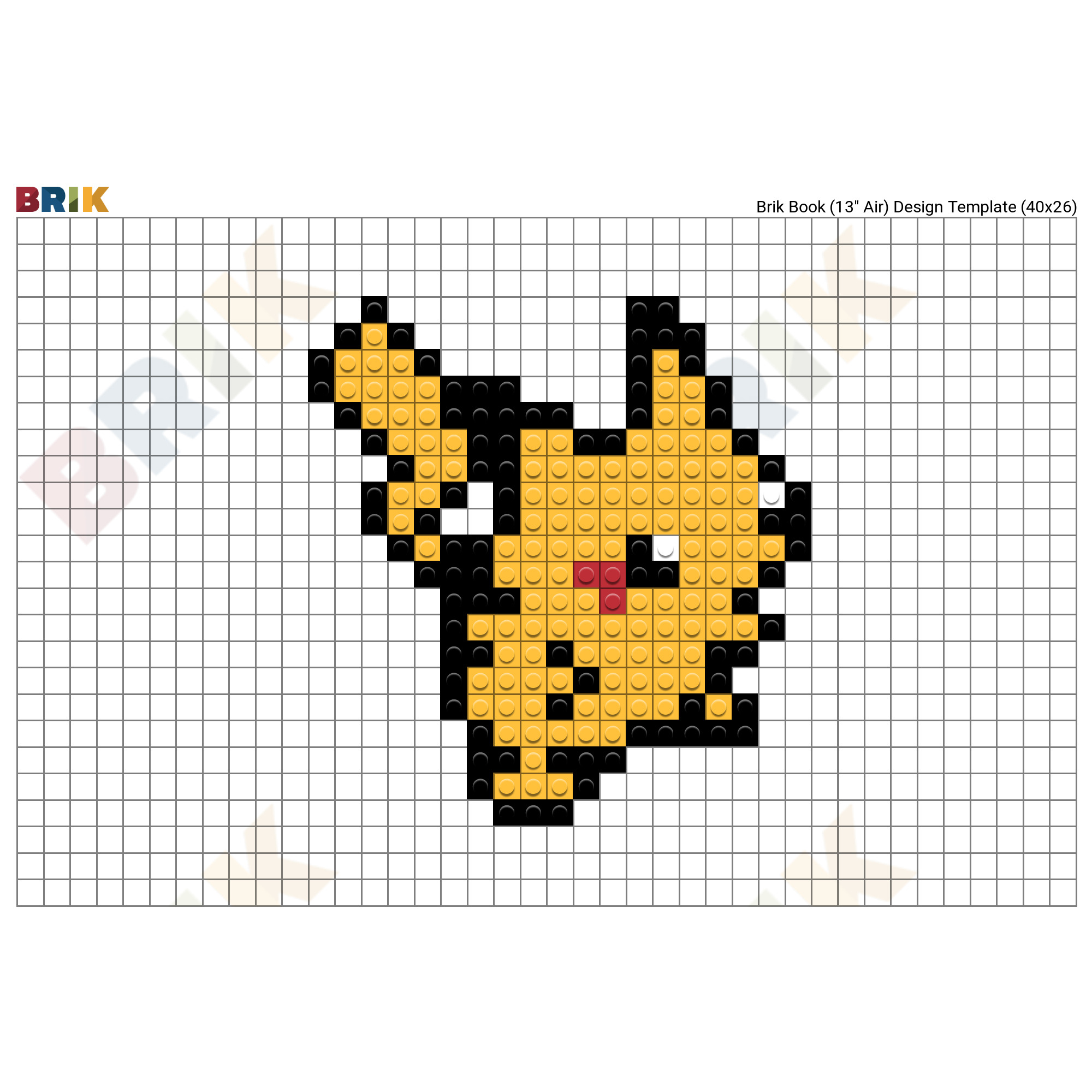 Pikachu Brik