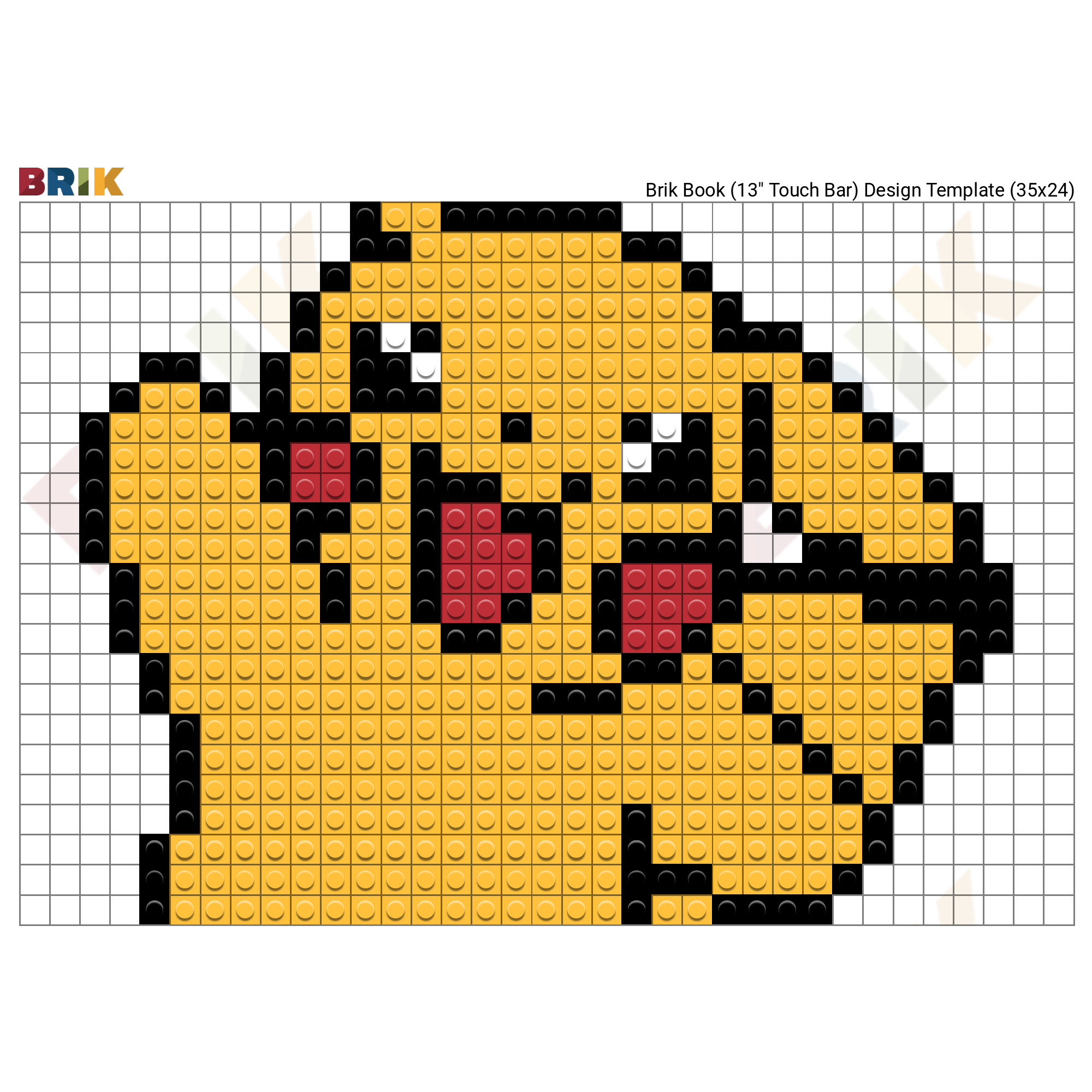 Pokemon Pixel Art 32x32 Grid