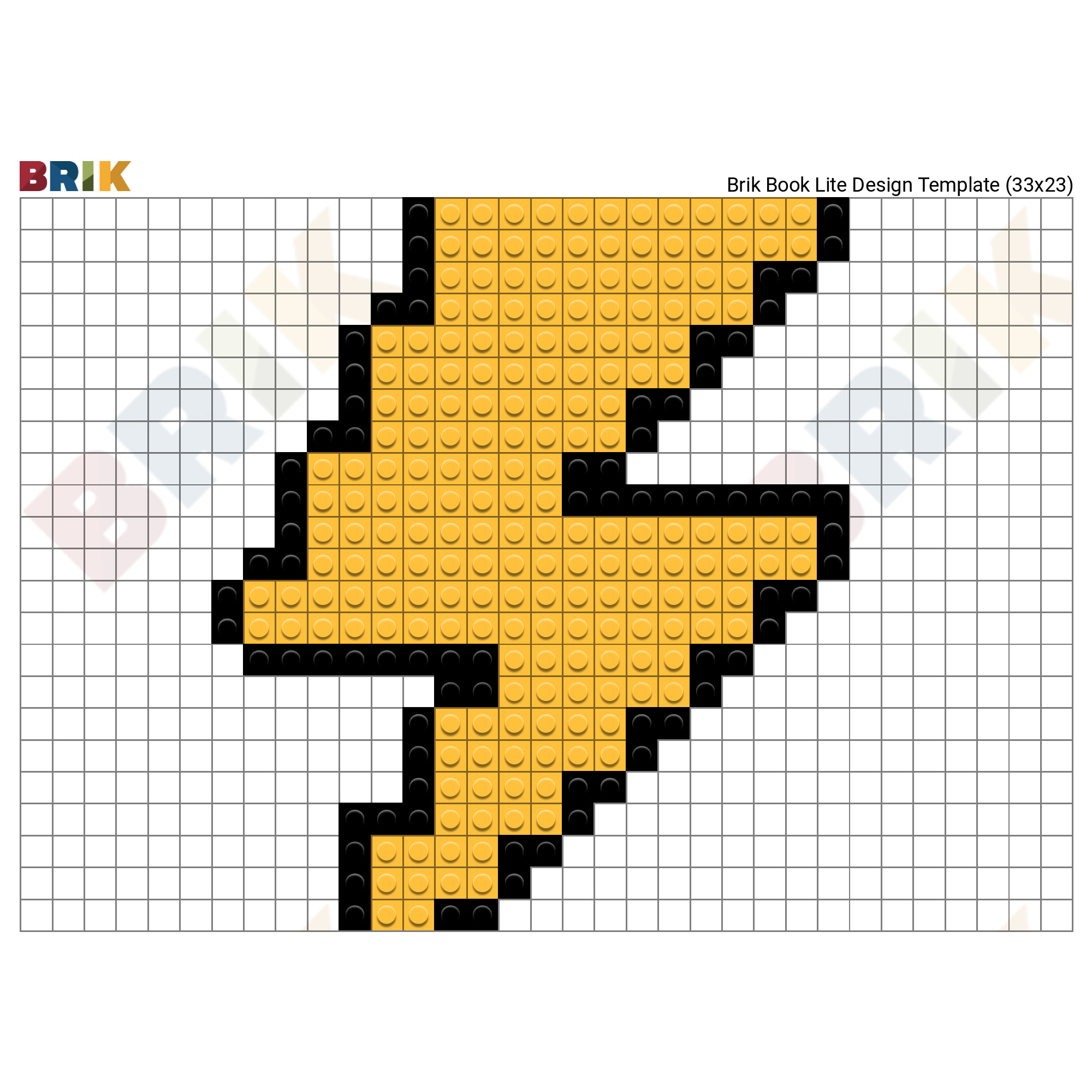 Pixel Lightening Bolt – BRIK