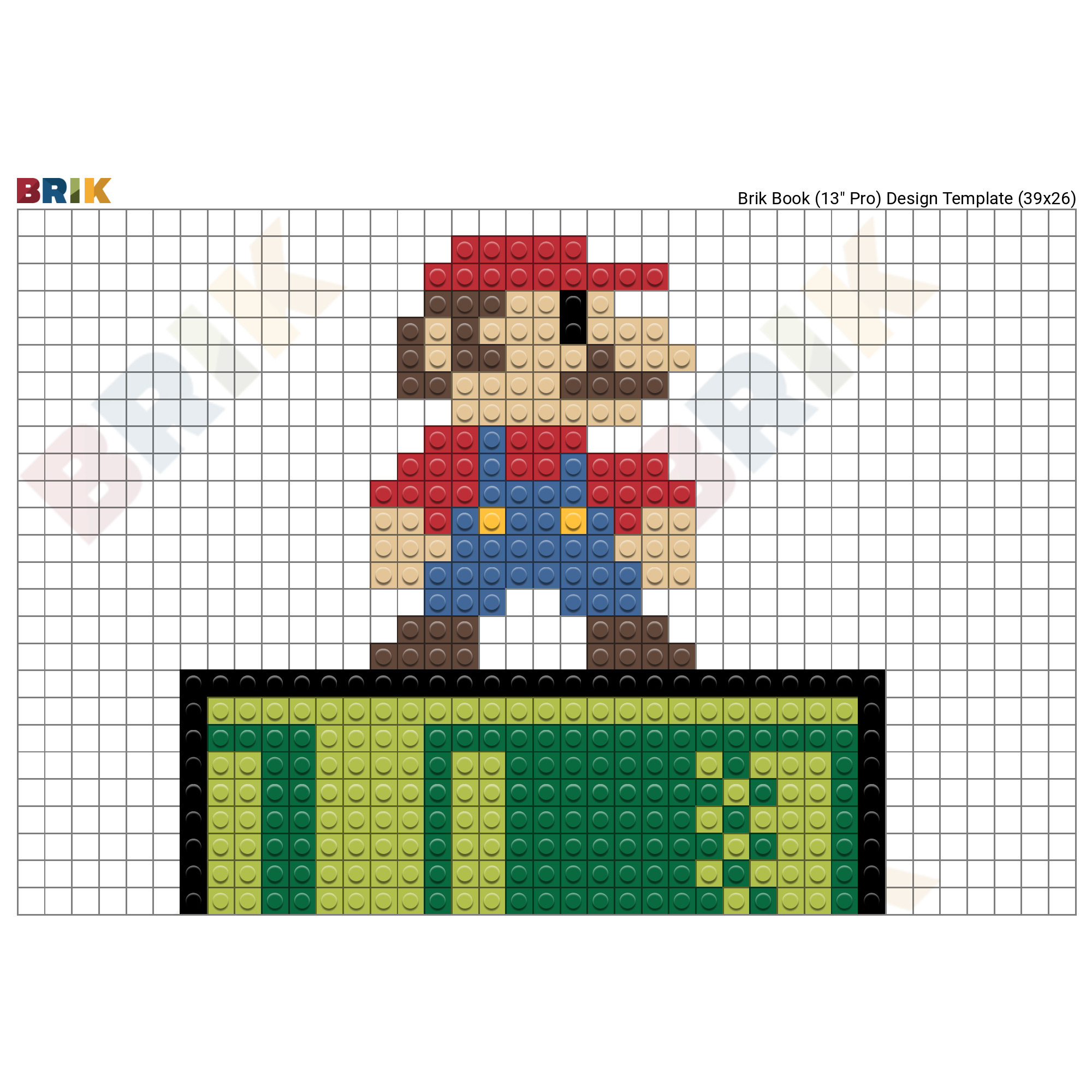Пиксельная Марио
