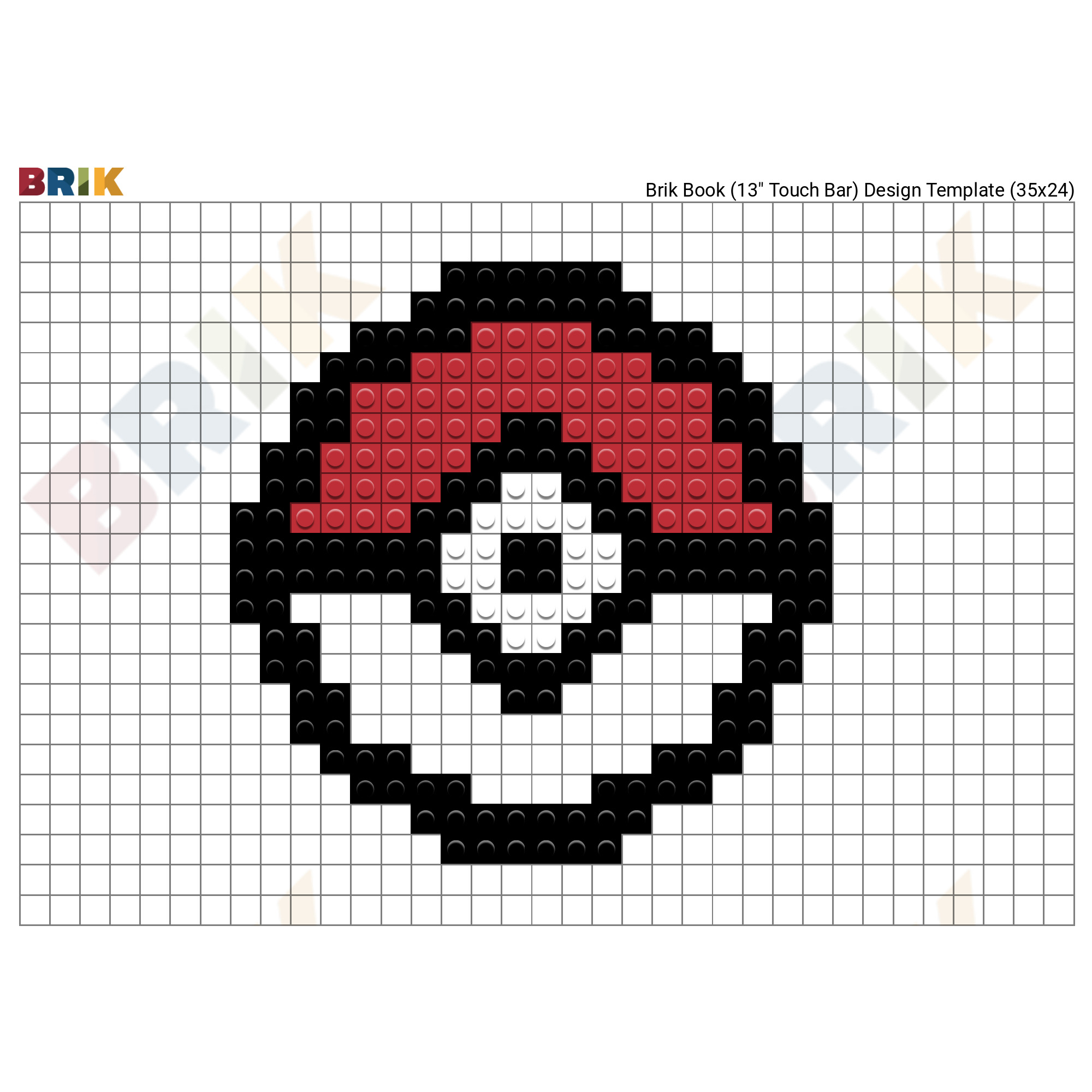 Pixel Pokeball – BRIK