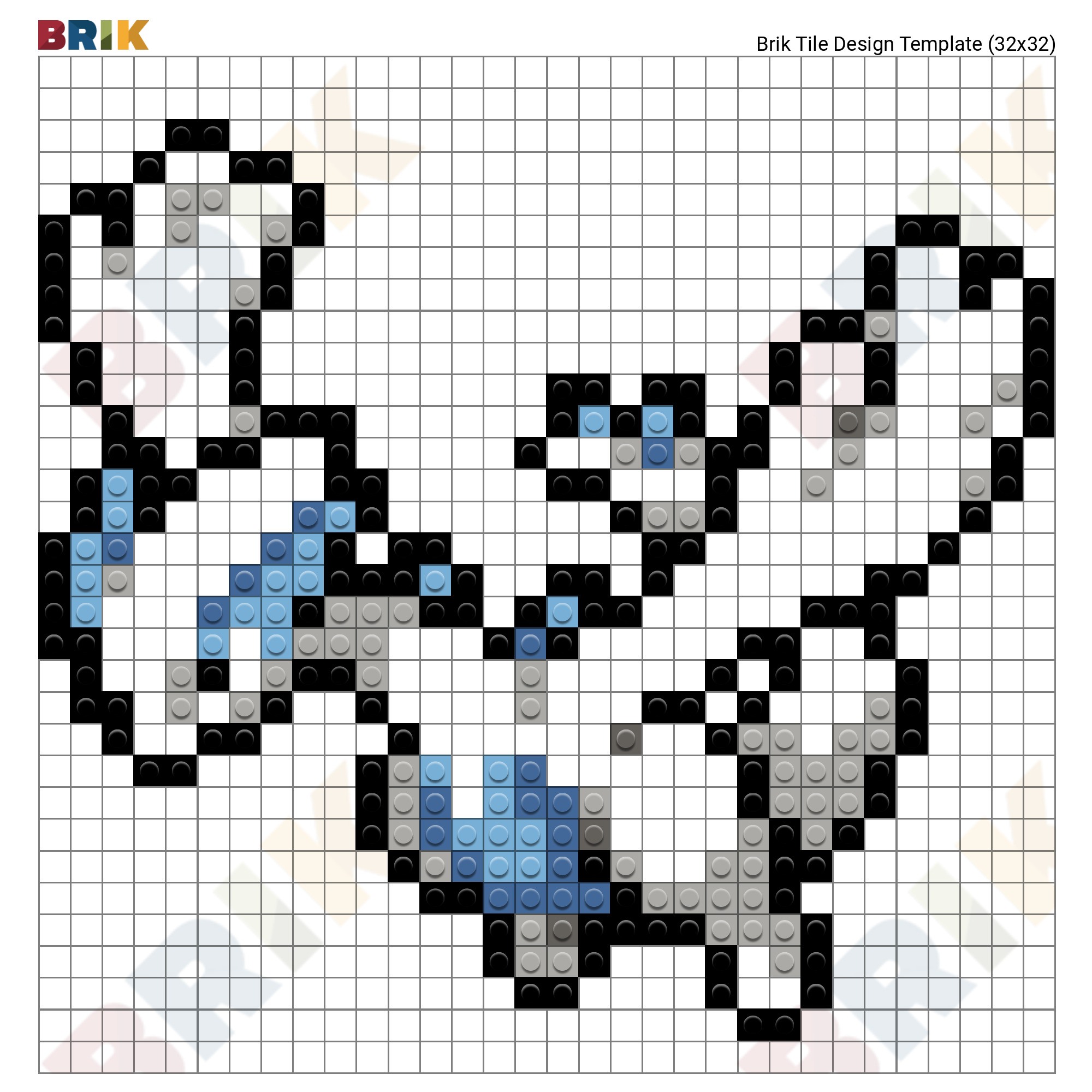 pokemon pixel art grid