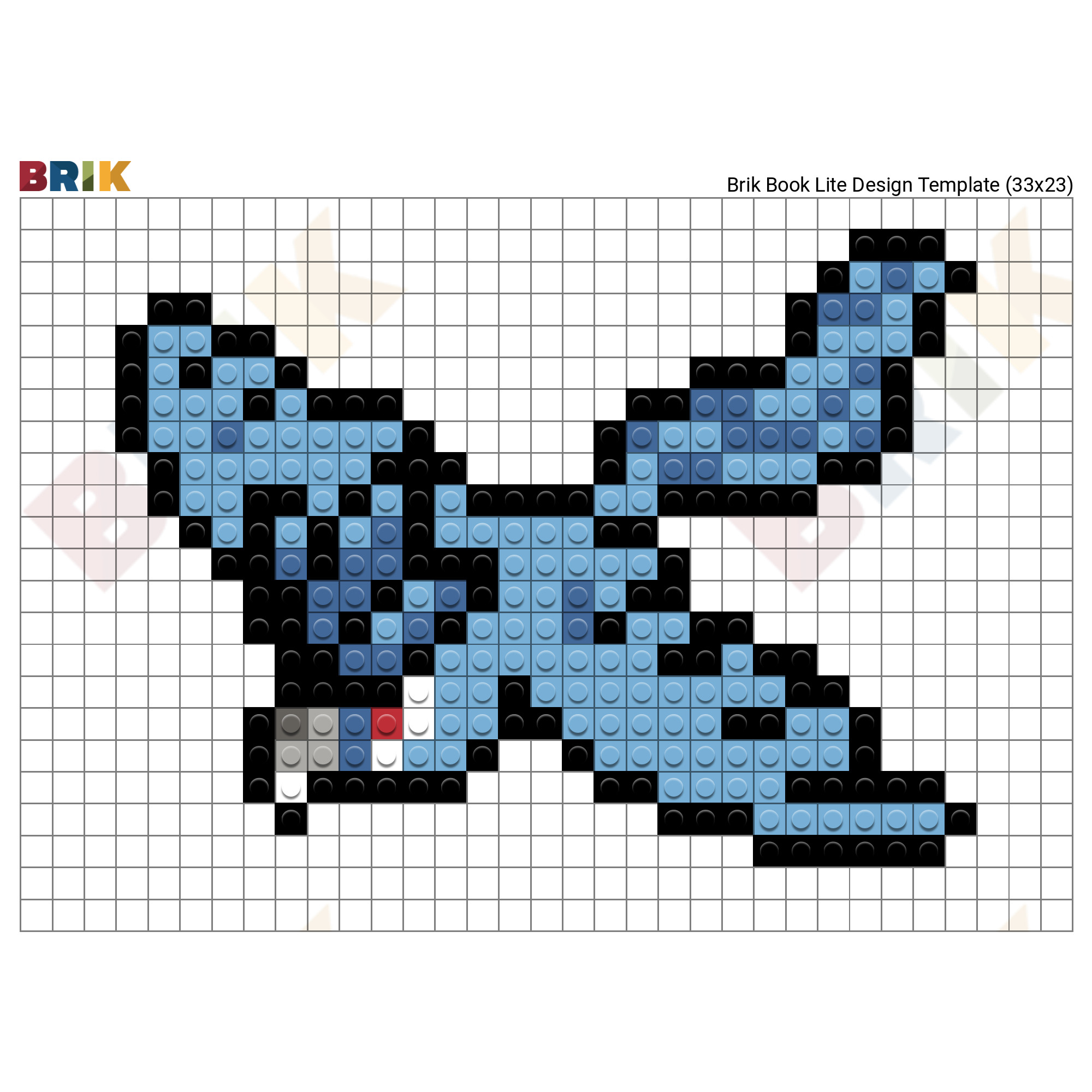 Pokemon Lugia Pixel Art Templates