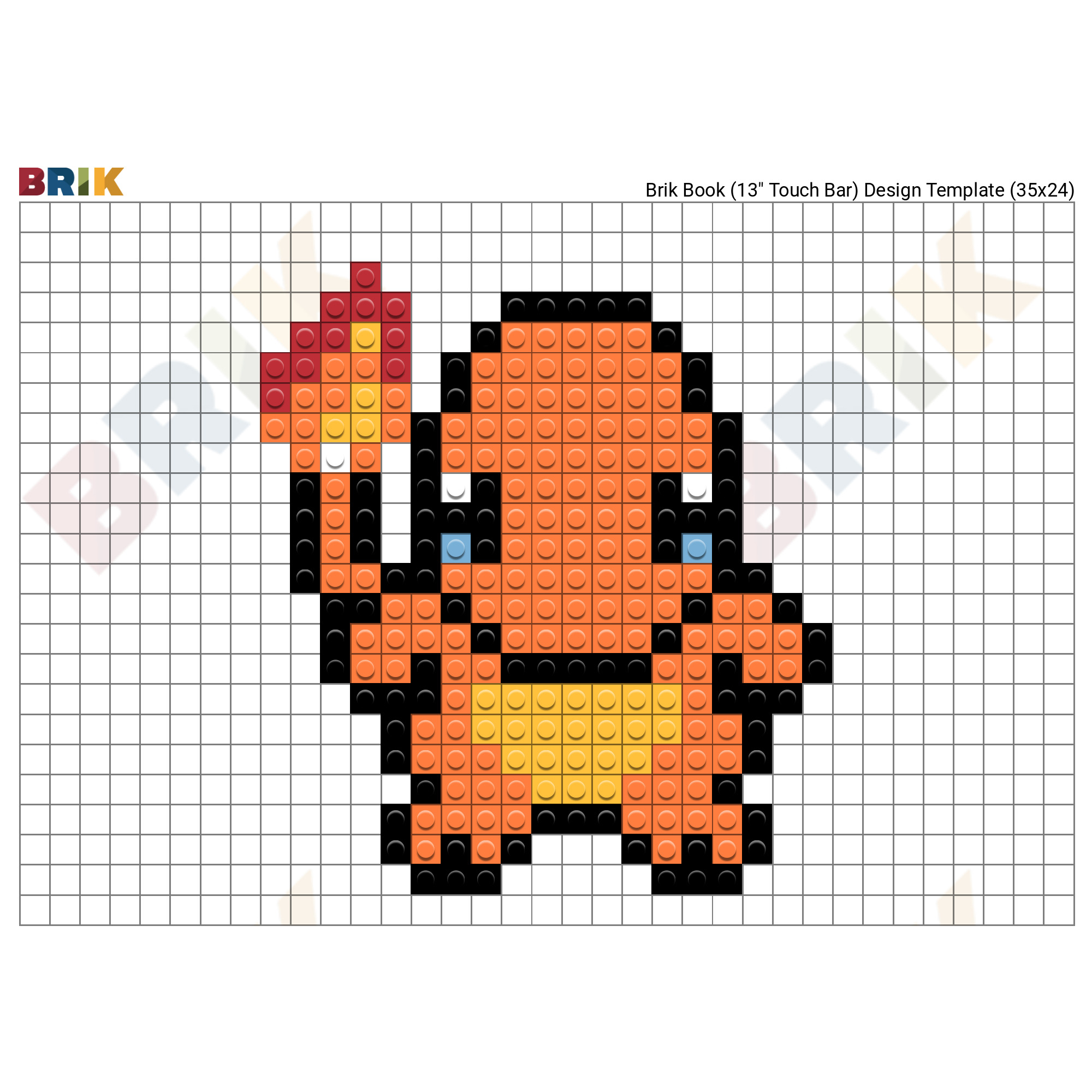 Charizard Pokemon Pixel Art – BRIK