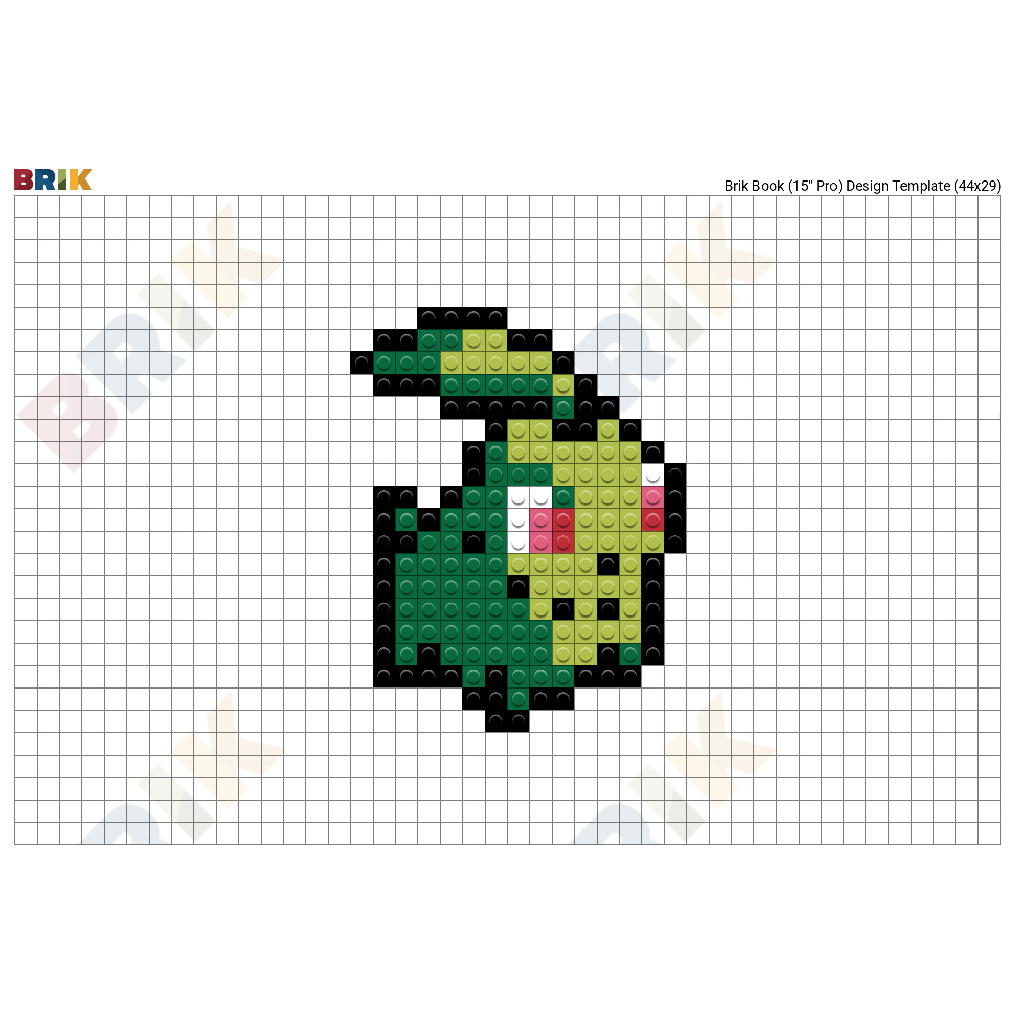 Pokemon Wartortle Pixel Art – BRIK