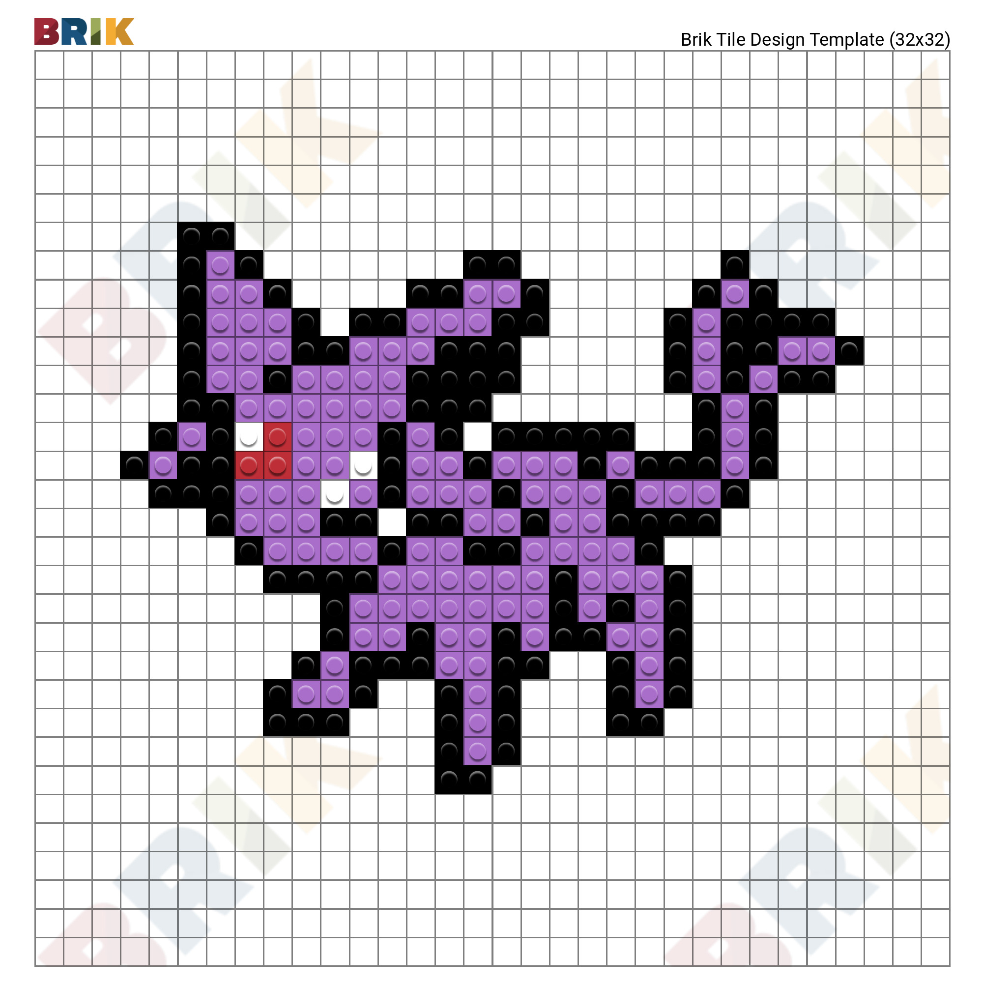pokemon pixel art grid eevee