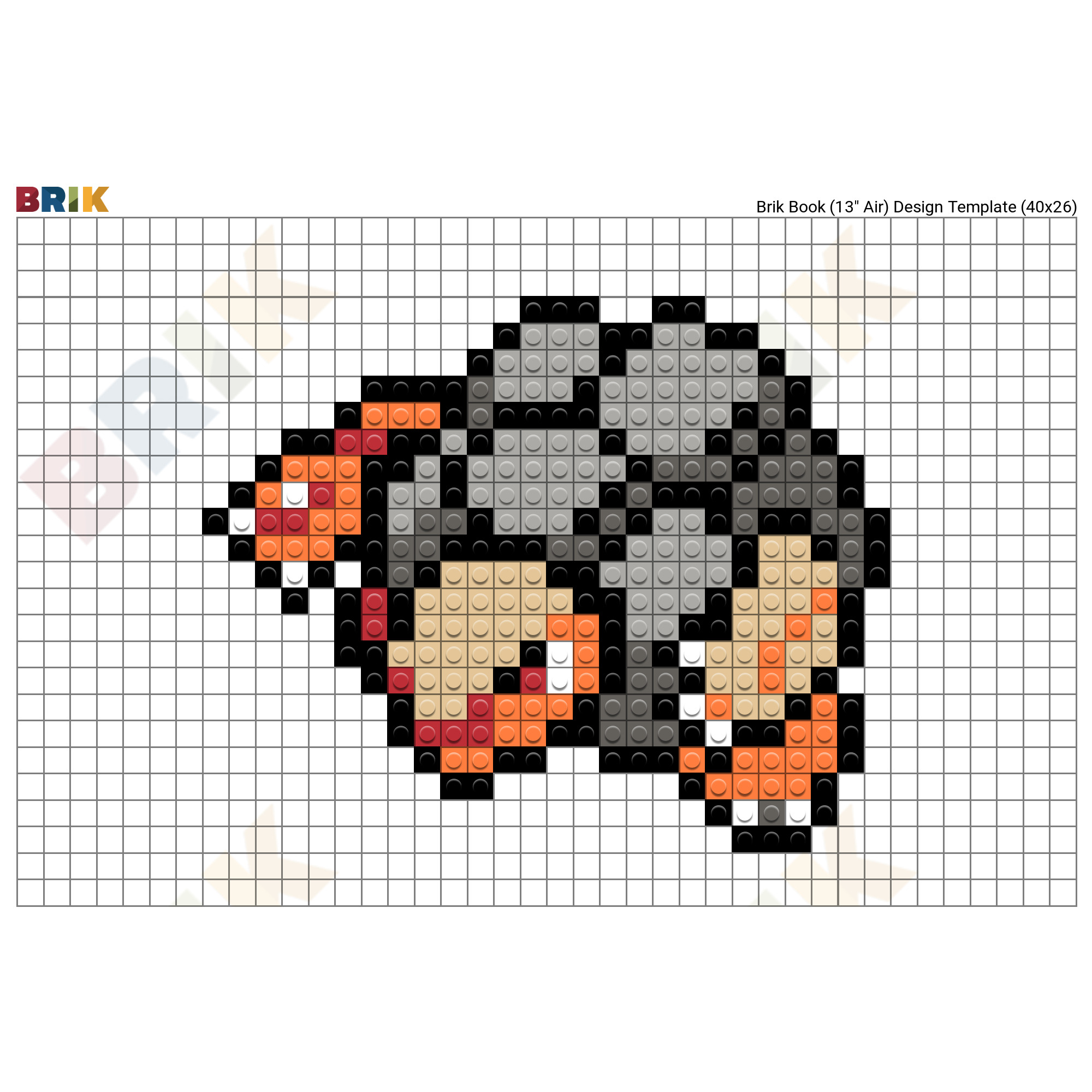 Pokemon Squirtle Pixel Art – BRIK