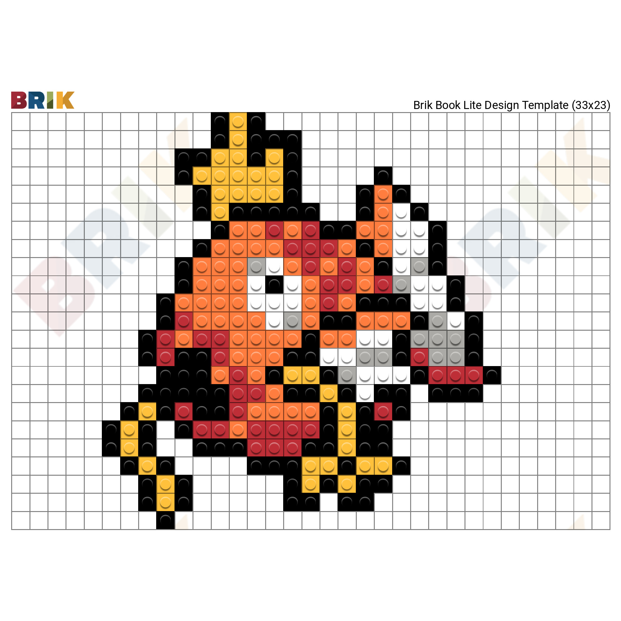 Pixel Pokemon Magikarp Brik