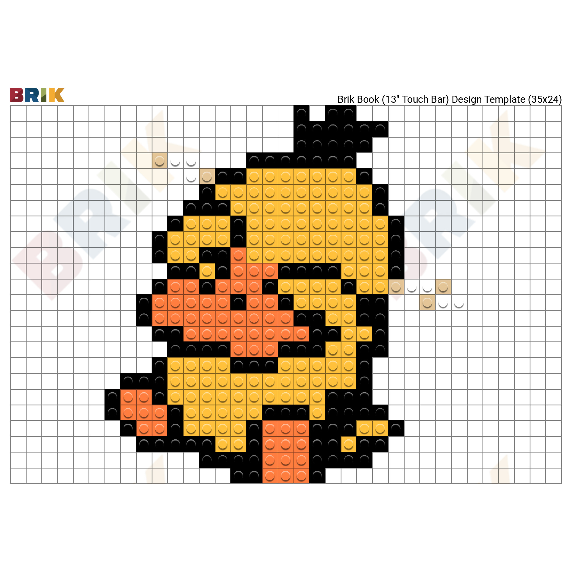 Psyduck Pattern #29x29  Pixel art pattern, Pixel art pokemon
