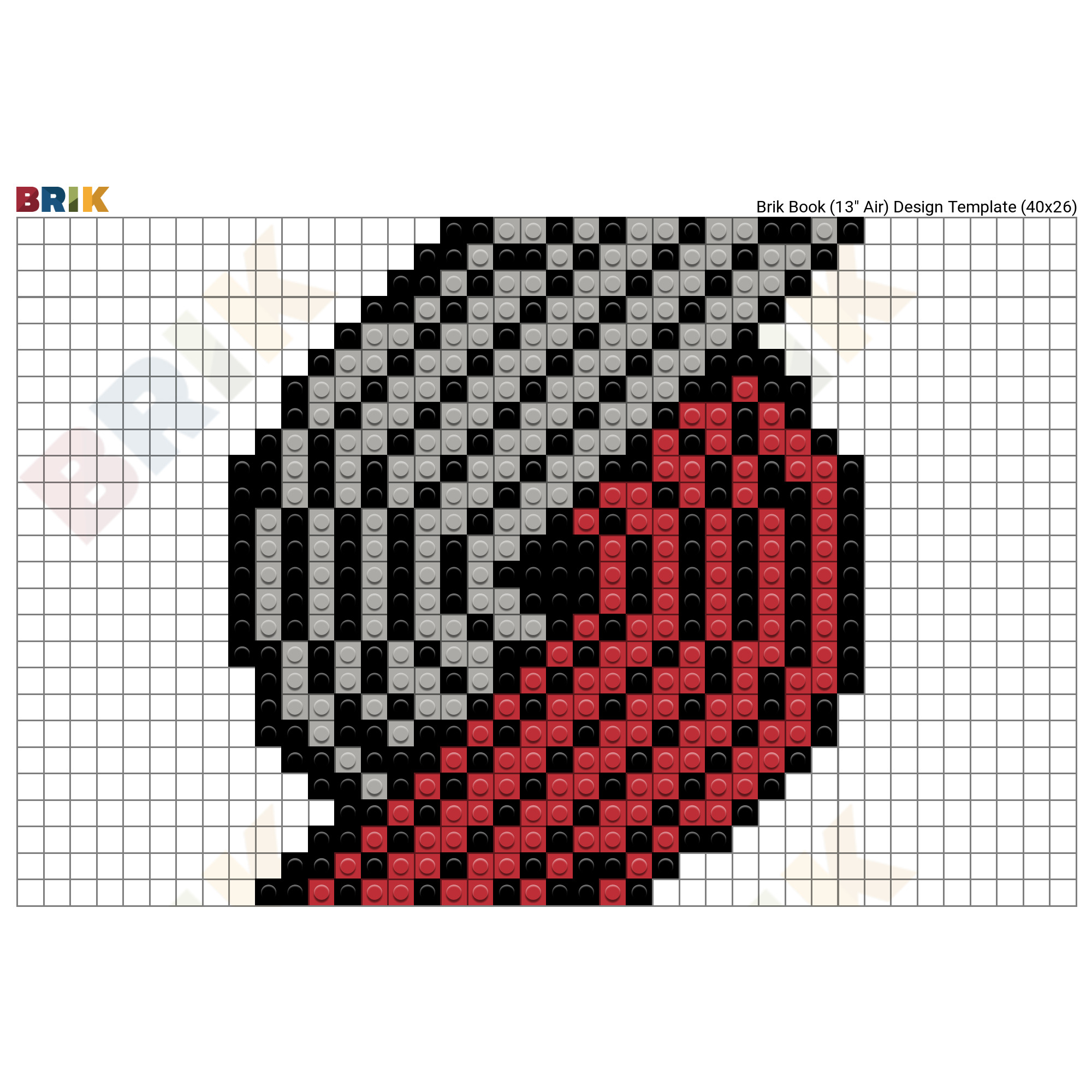 Portland Trail Blazers Pixel Art Brik