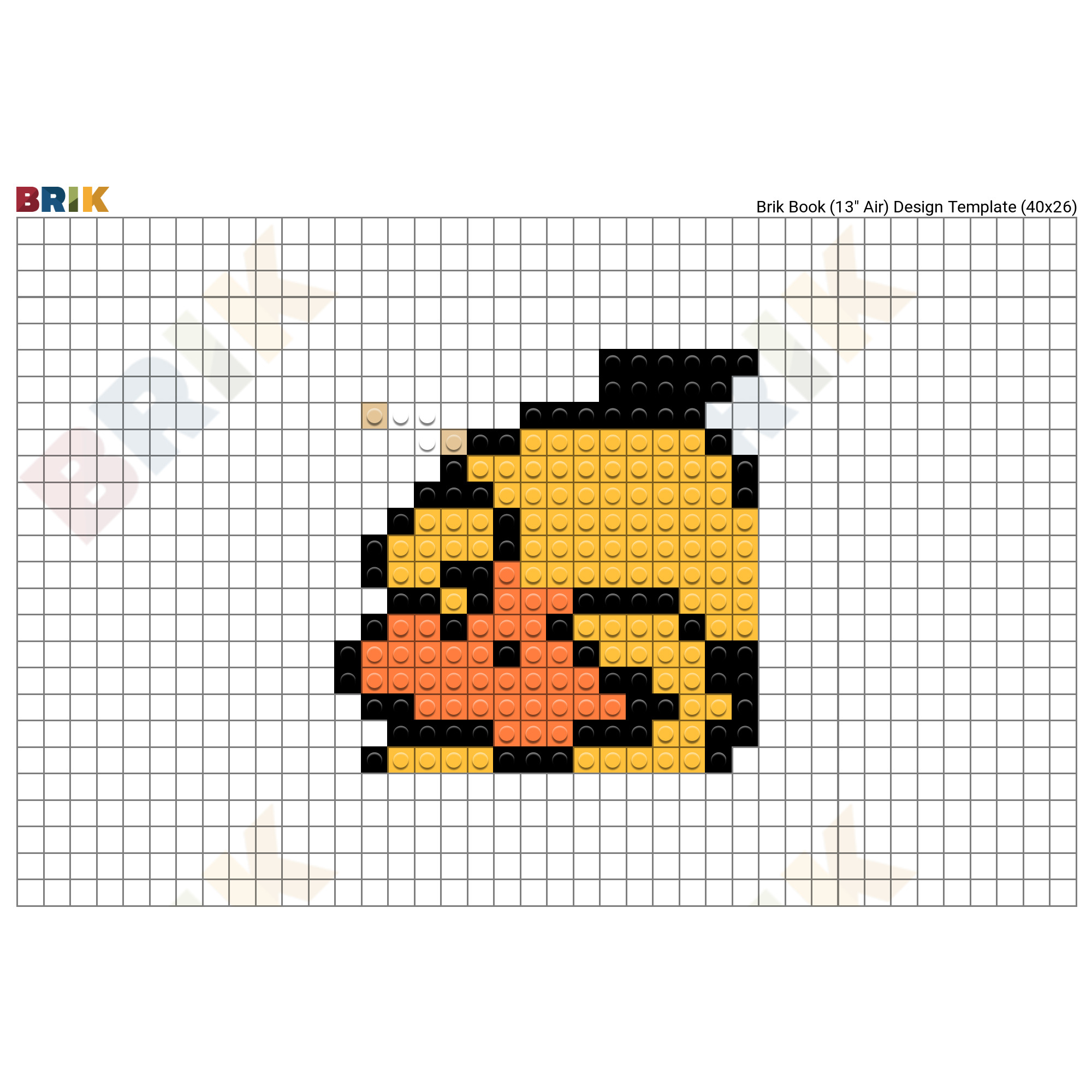Pokemon Psyduck Pixel Art – BRIK