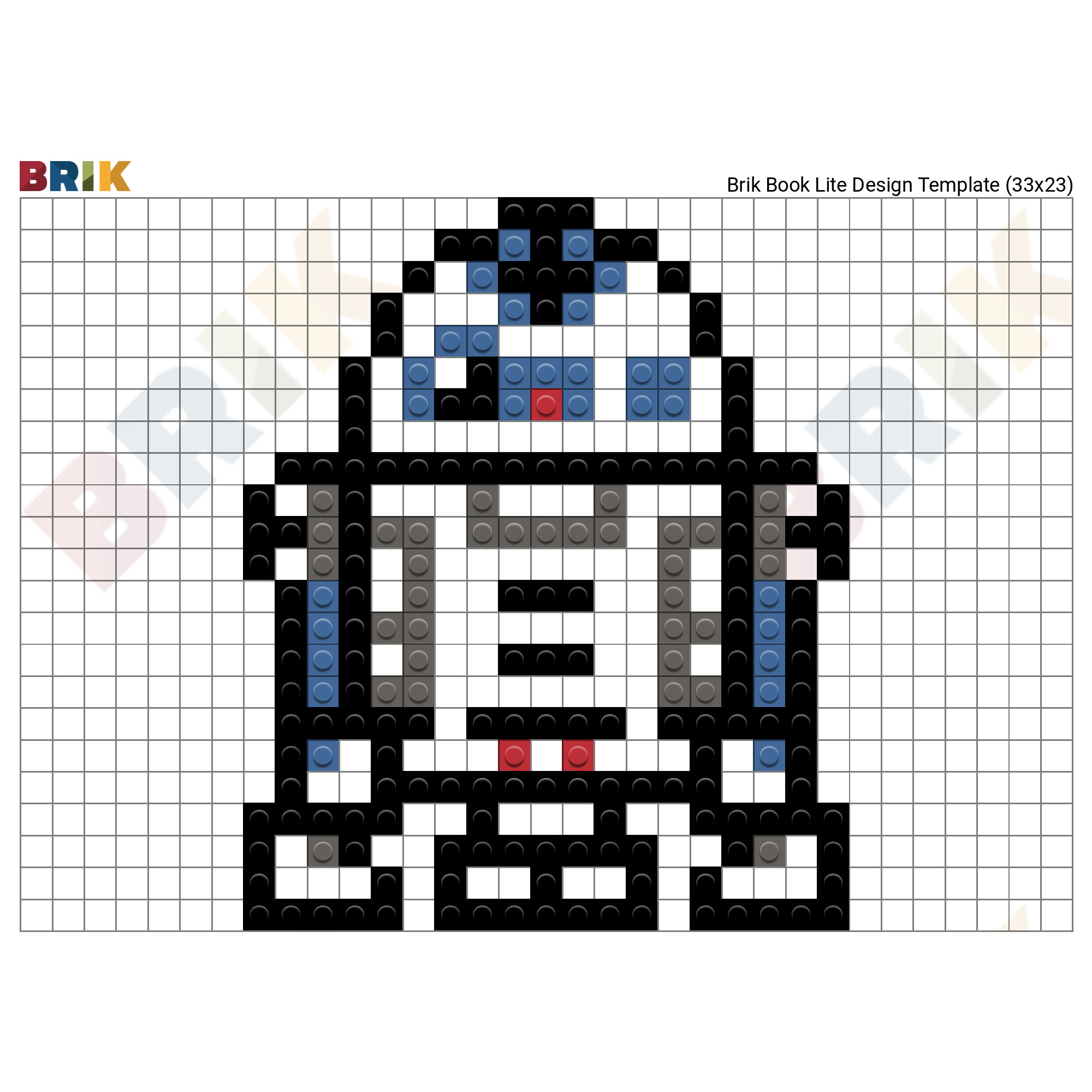 Пиксель арт r2d2