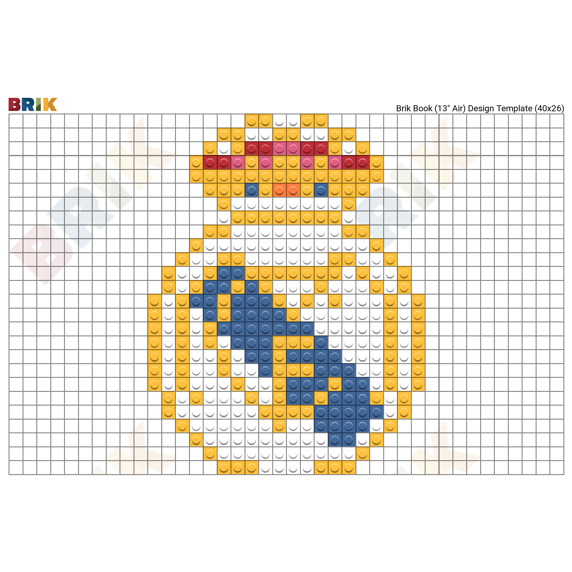 Рисунок Реал Мадрид по клеткам
