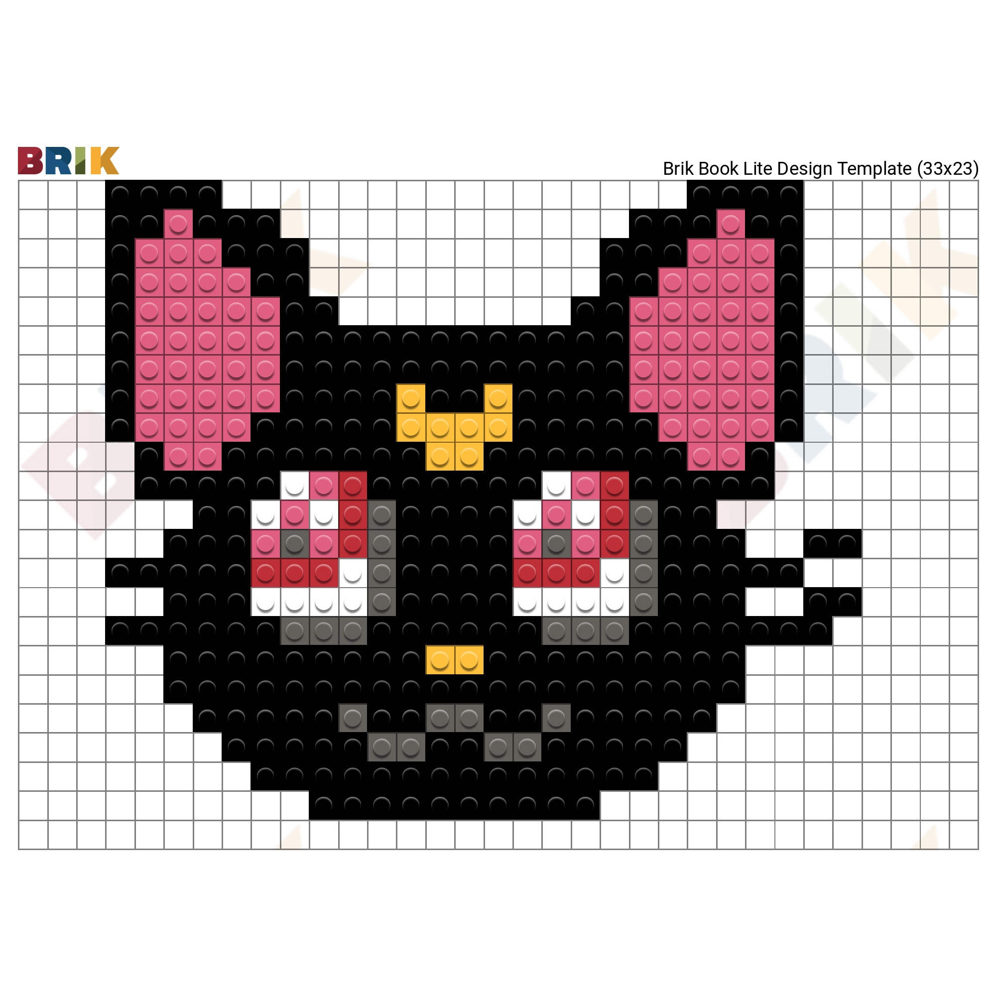 Sailor Moon Cat Luna Pixel Art – BRIK