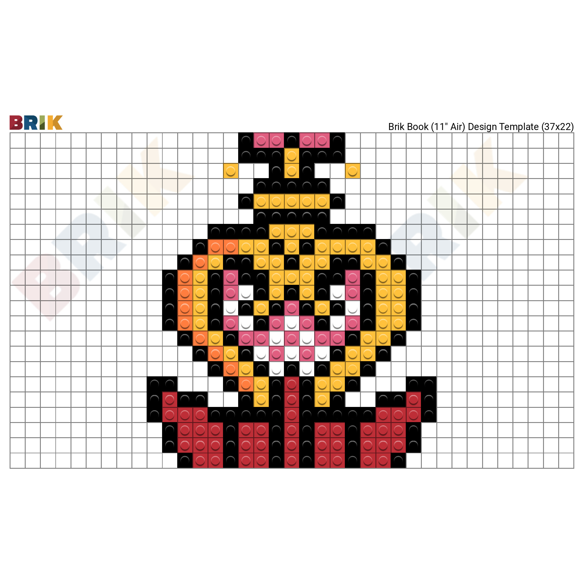 Sailor Moon Cat Luna Pixel Art – BRIK