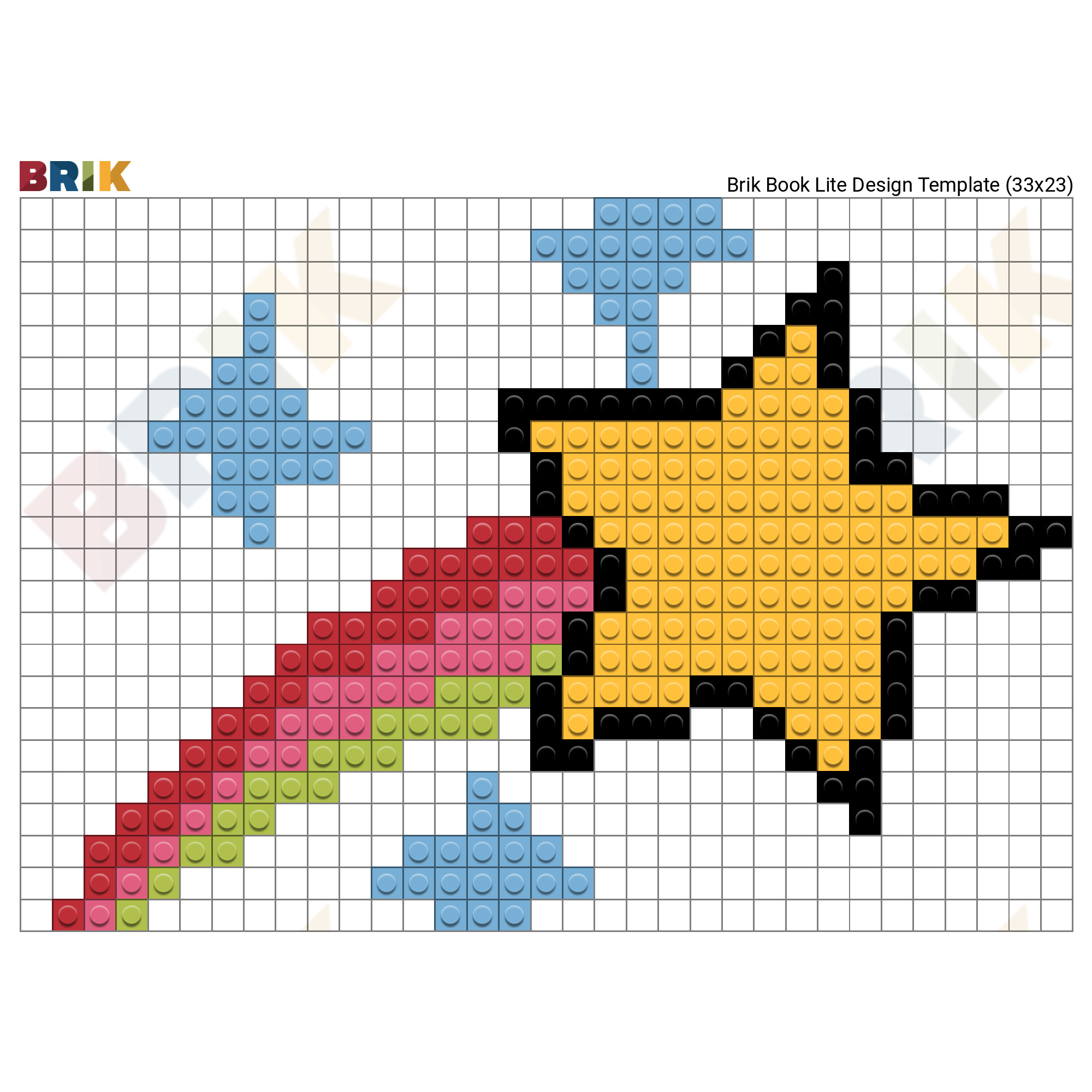 Shooting Star Pixel Art – BRIK