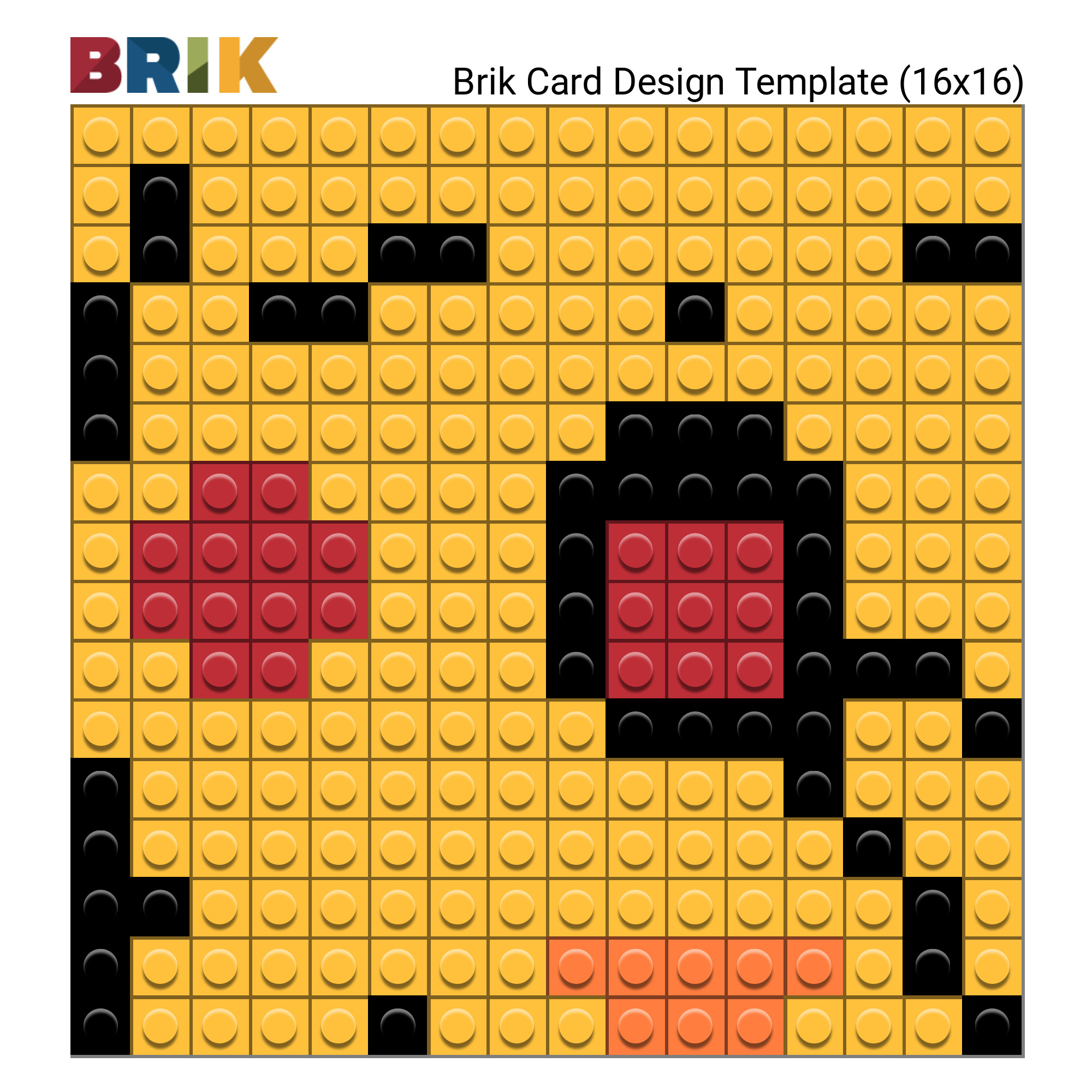 Sleepy Pikachu Pixel Art – BRIK