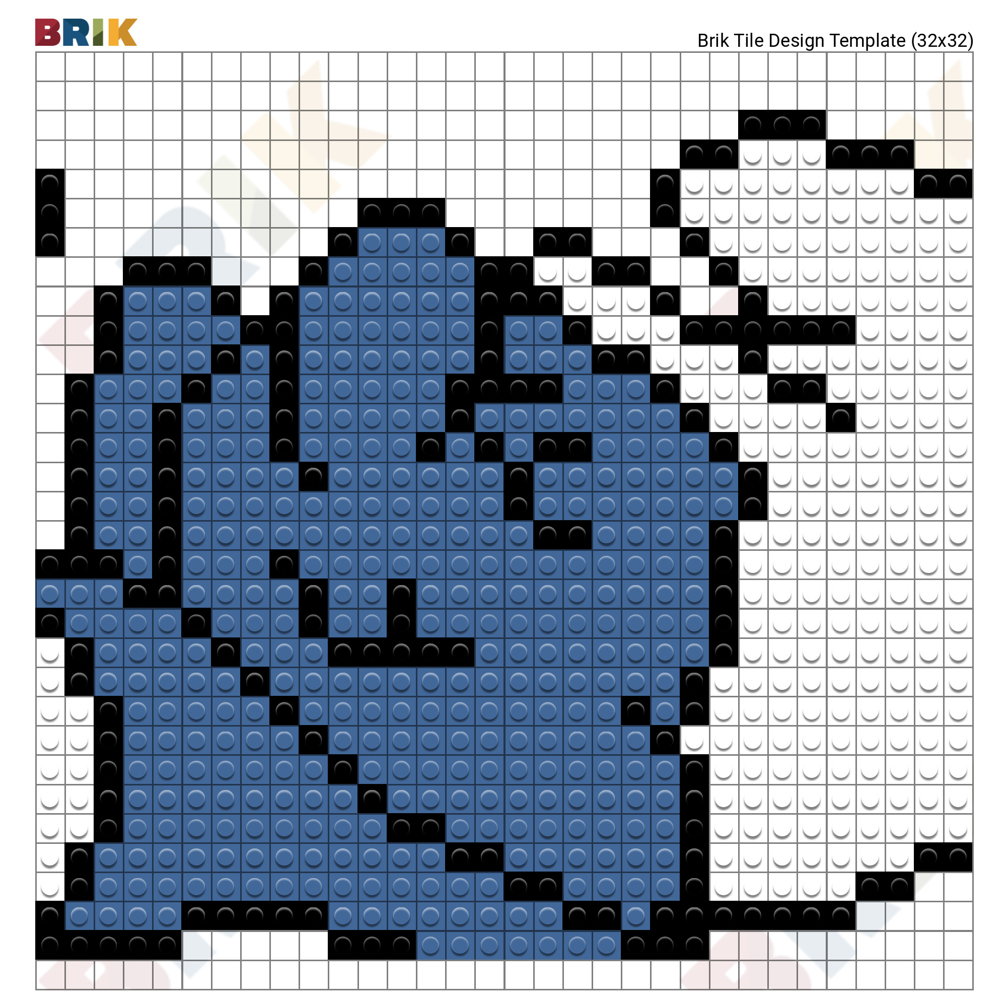 Smurf Pixel Art – BRIK