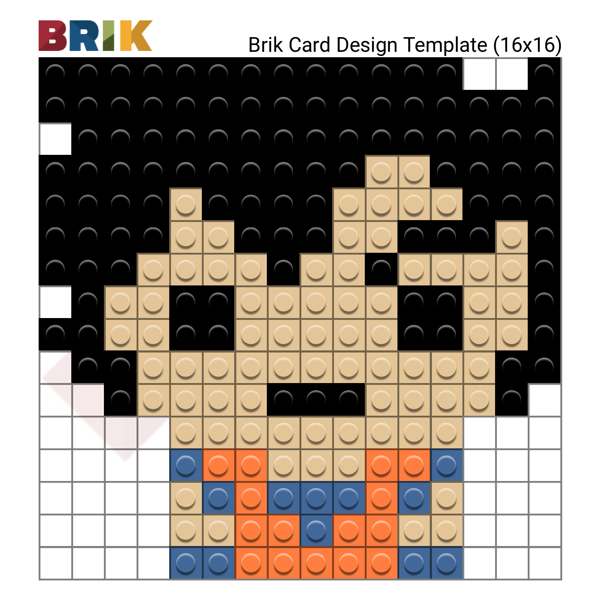 Son Goku Pixel Art – BRIK