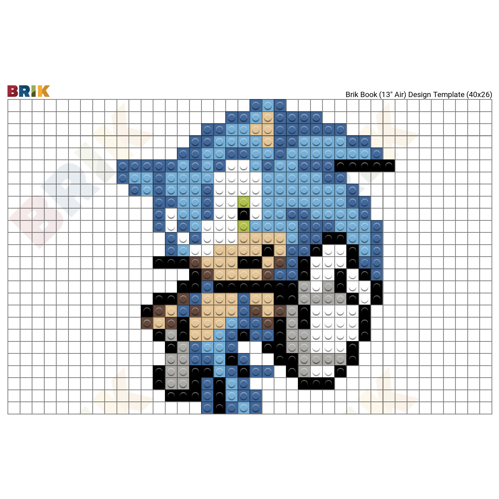 Sonic The Hedgehog Pixel Art Grid All in one Photos.
